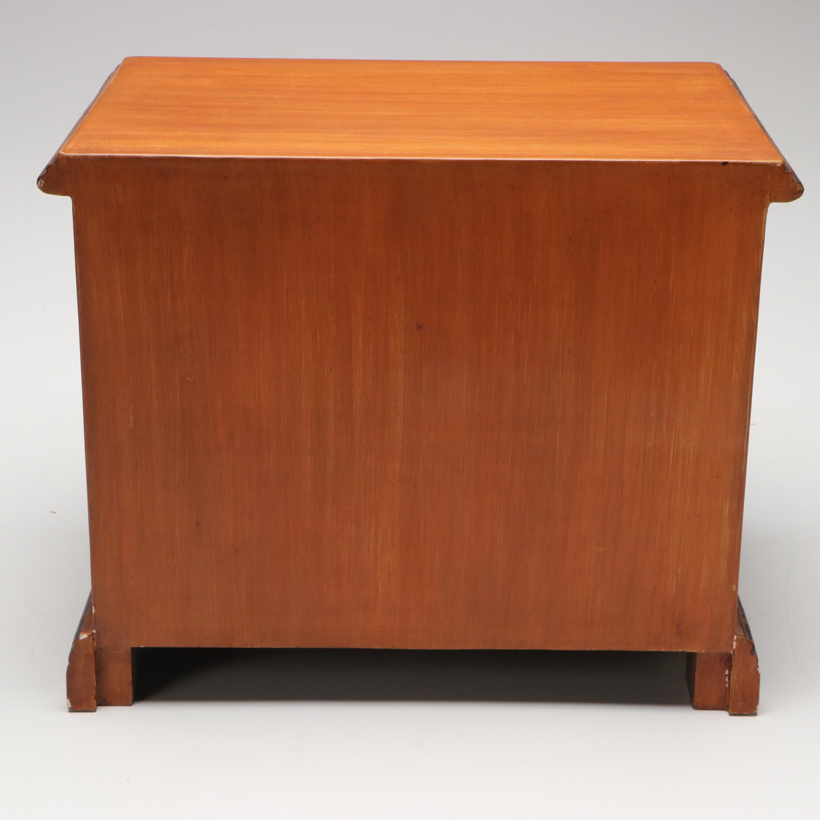 Venetian Style Vintage Wood Jewelry Box