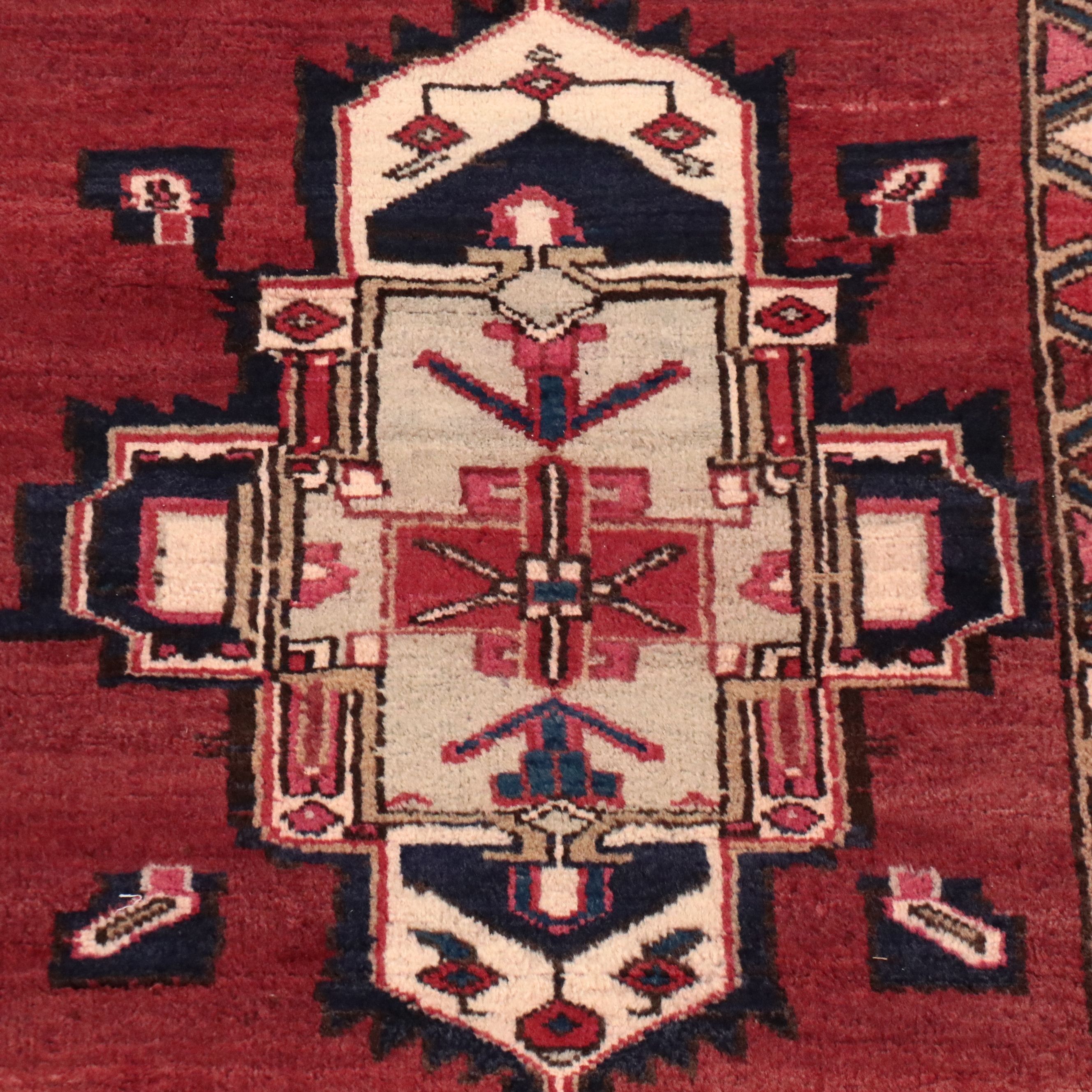 3'7 x 10'3 Hand-Knotted Persian Meshkin Long Rug
