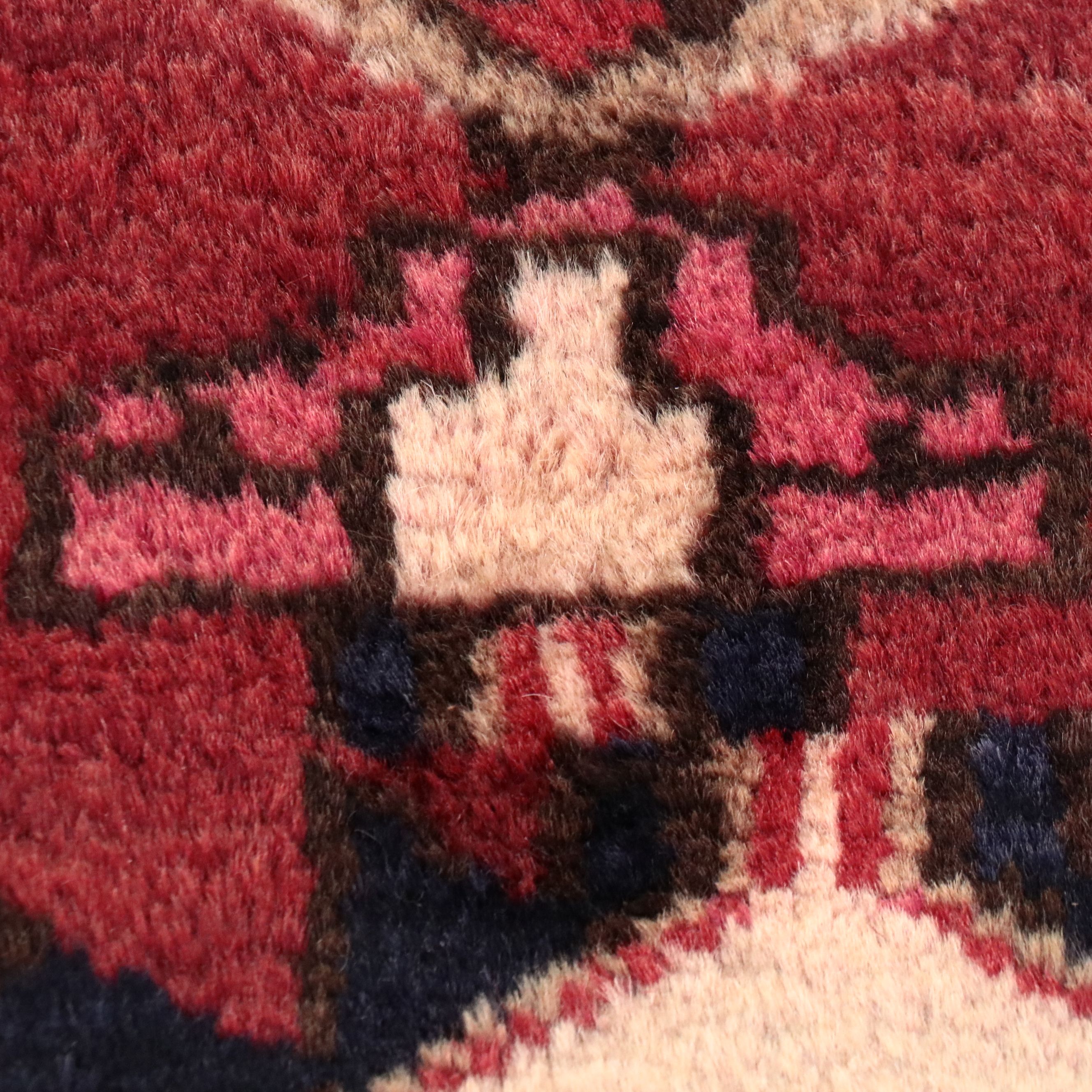 3'7 x 10'3 Hand-Knotted Persian Meshkin Long Rug