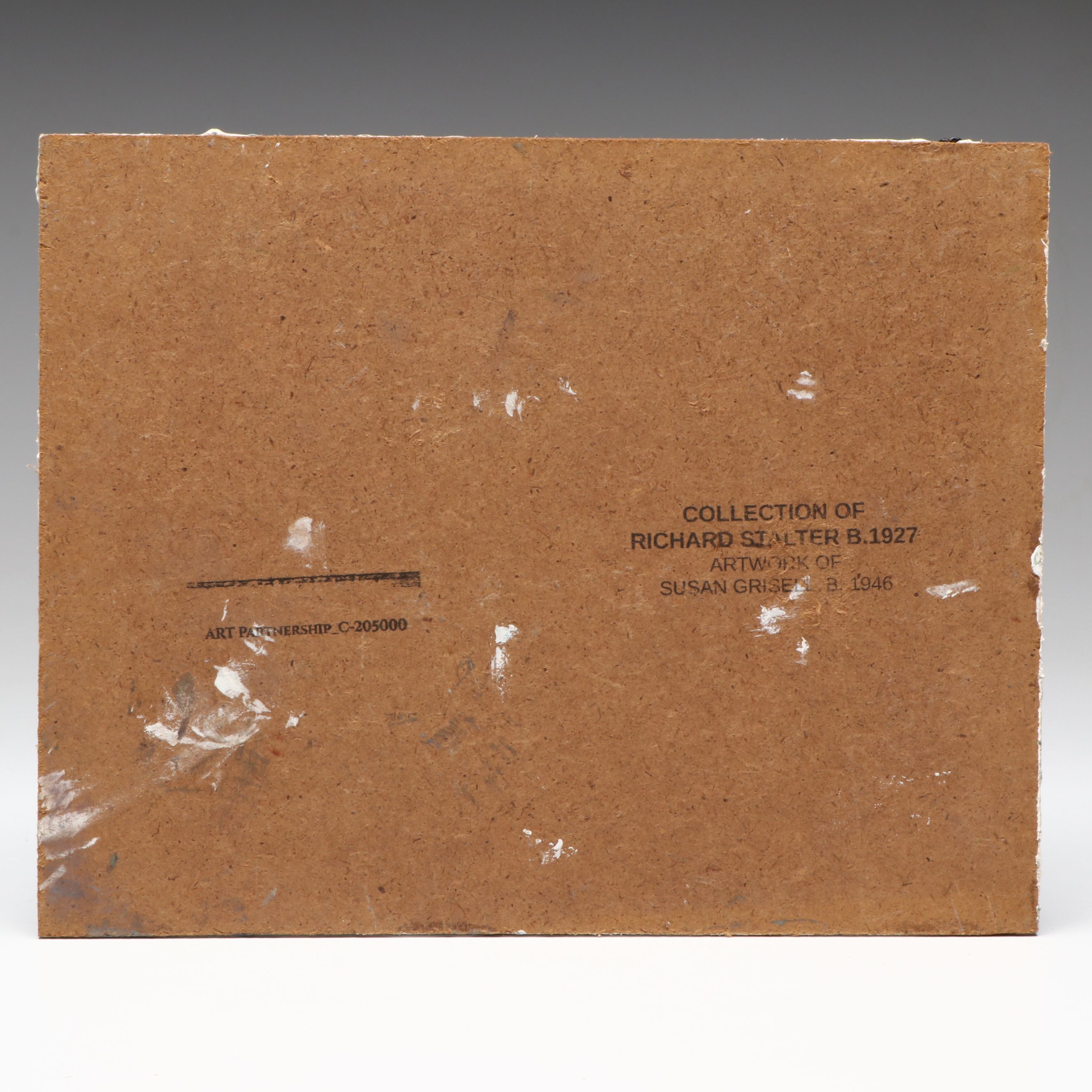 Susan Grisell Winter New England Plein Air Oil Painting