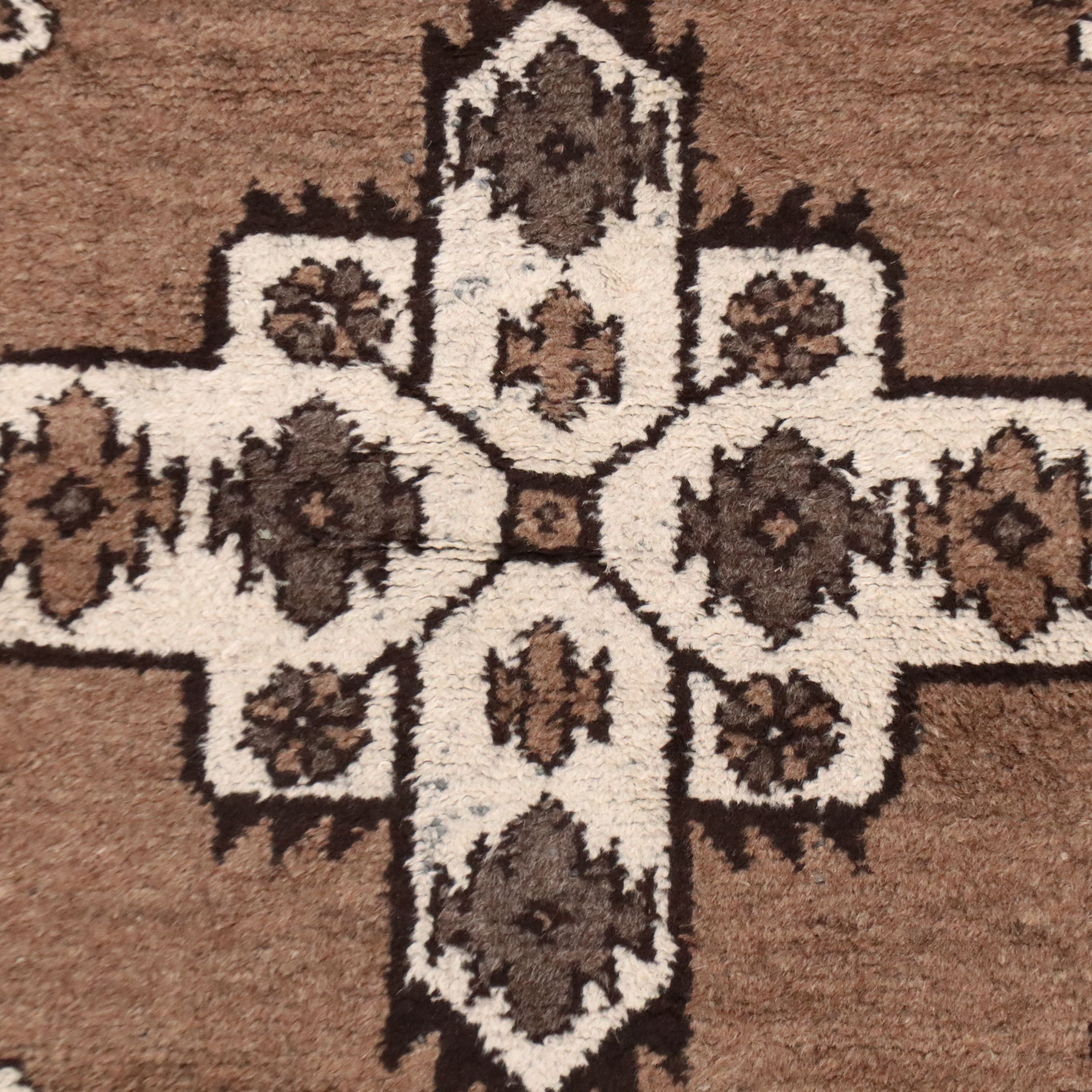 3'6 x 5'8 Hand-Knotted Afghan Tribal Area Rug
