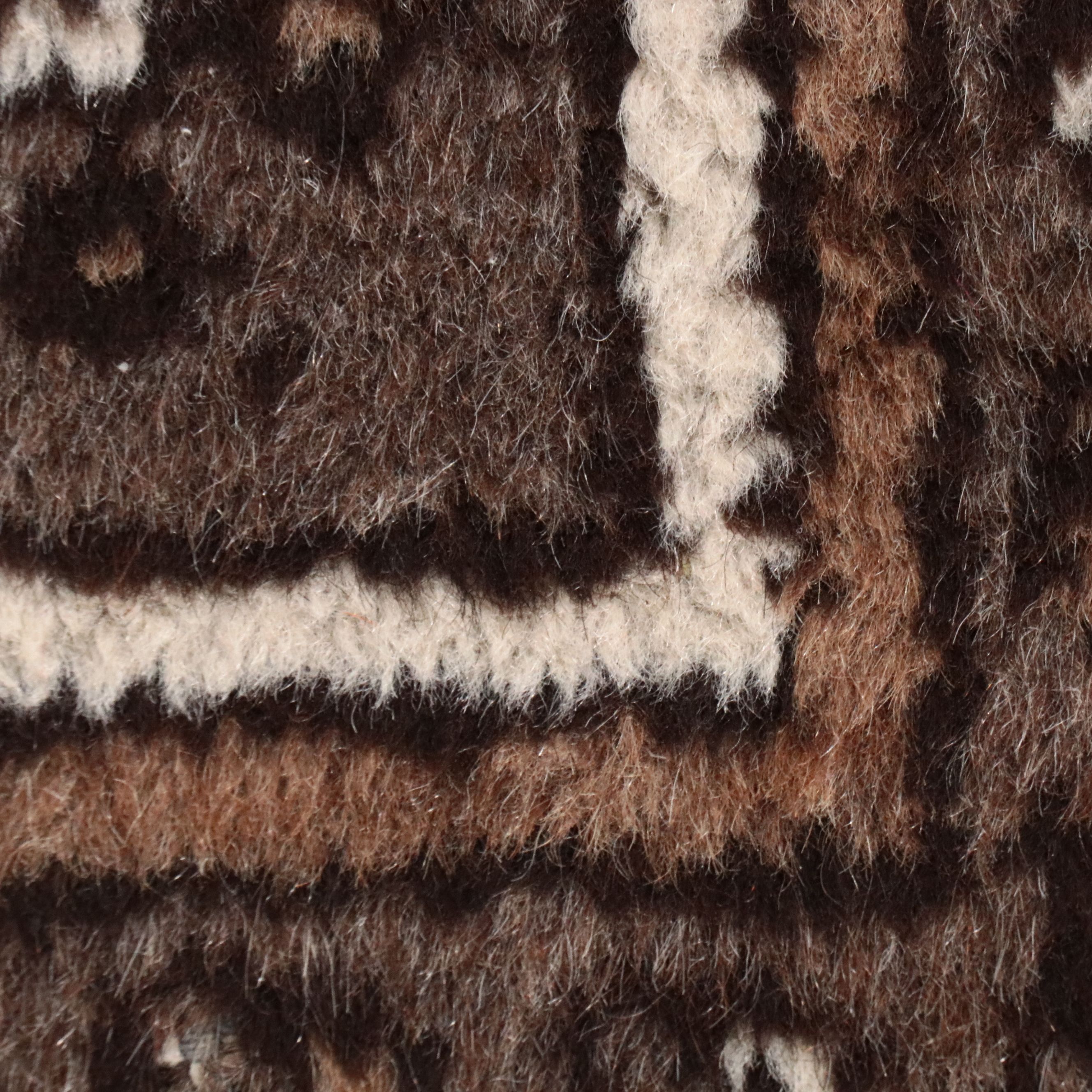 3'6 x 5'8 Hand-Knotted Afghan Tribal Area Rug