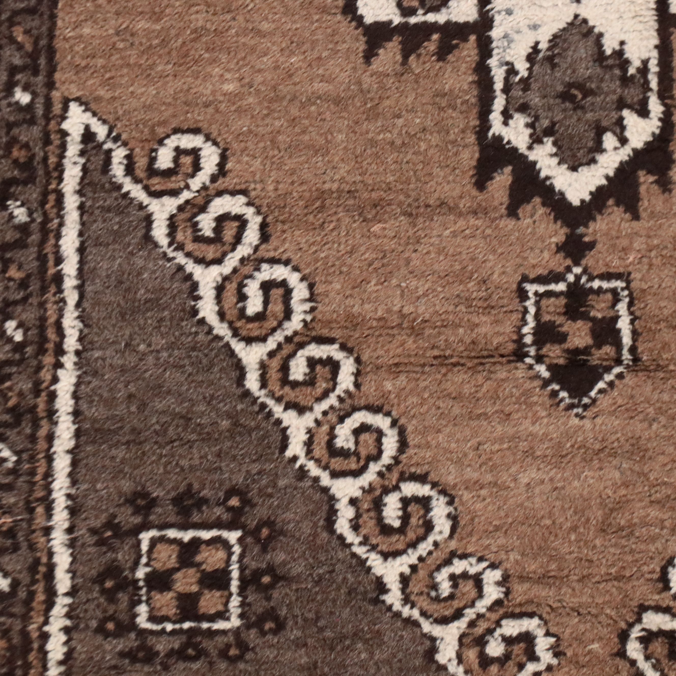 3'6 x 5'8 Hand-Knotted Afghan Tribal Area Rug