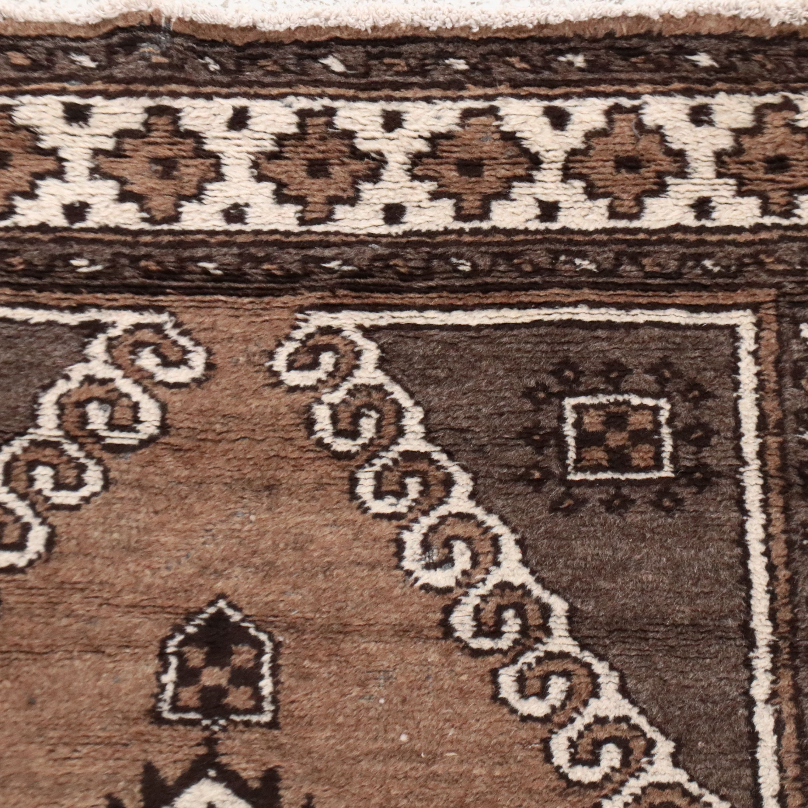 3'6 x 5'8 Hand-Knotted Afghan Tribal Area Rug