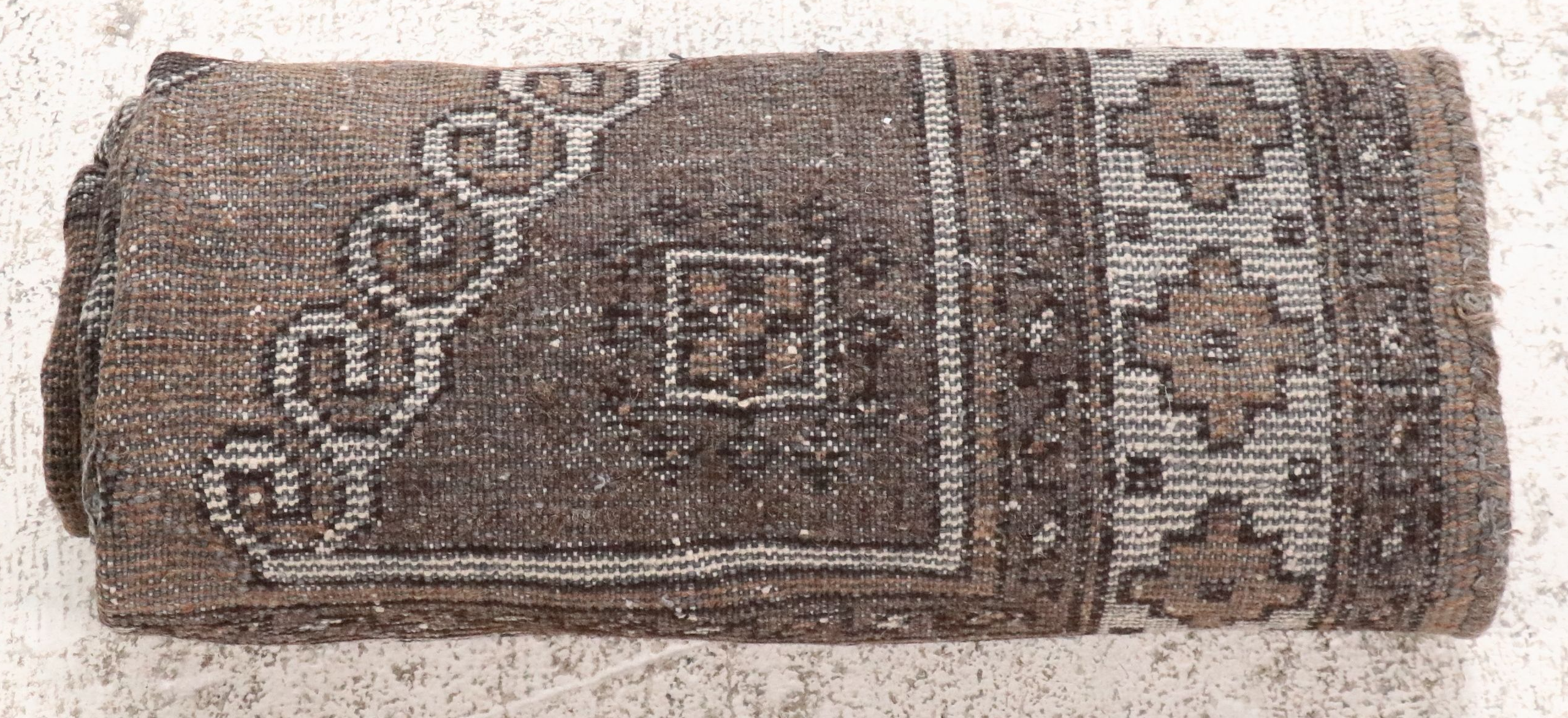 3'6 x 5'8 Hand-Knotted Afghan Tribal Area Rug