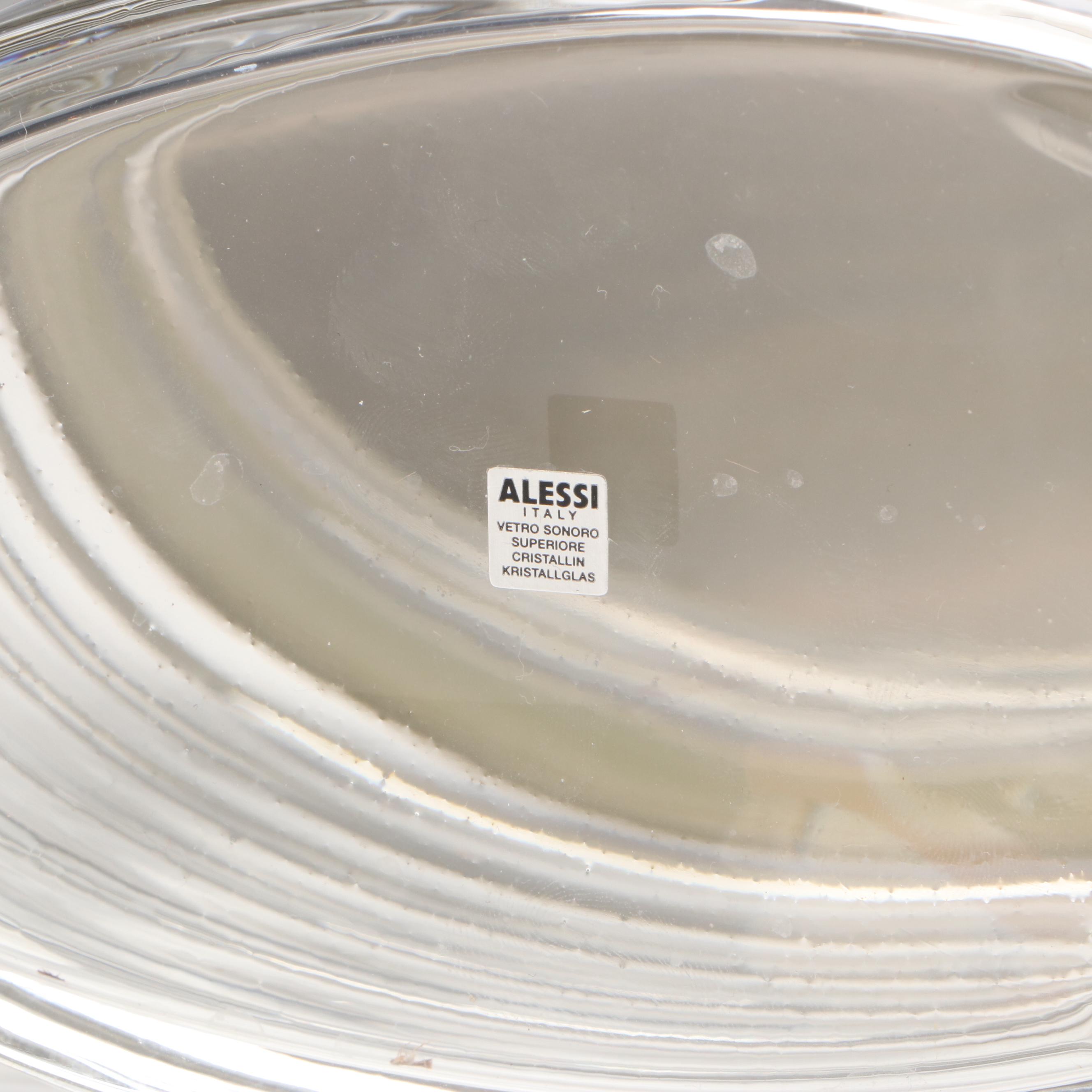 Italian Alessi "Black Josephine" Jar and Honey Pot