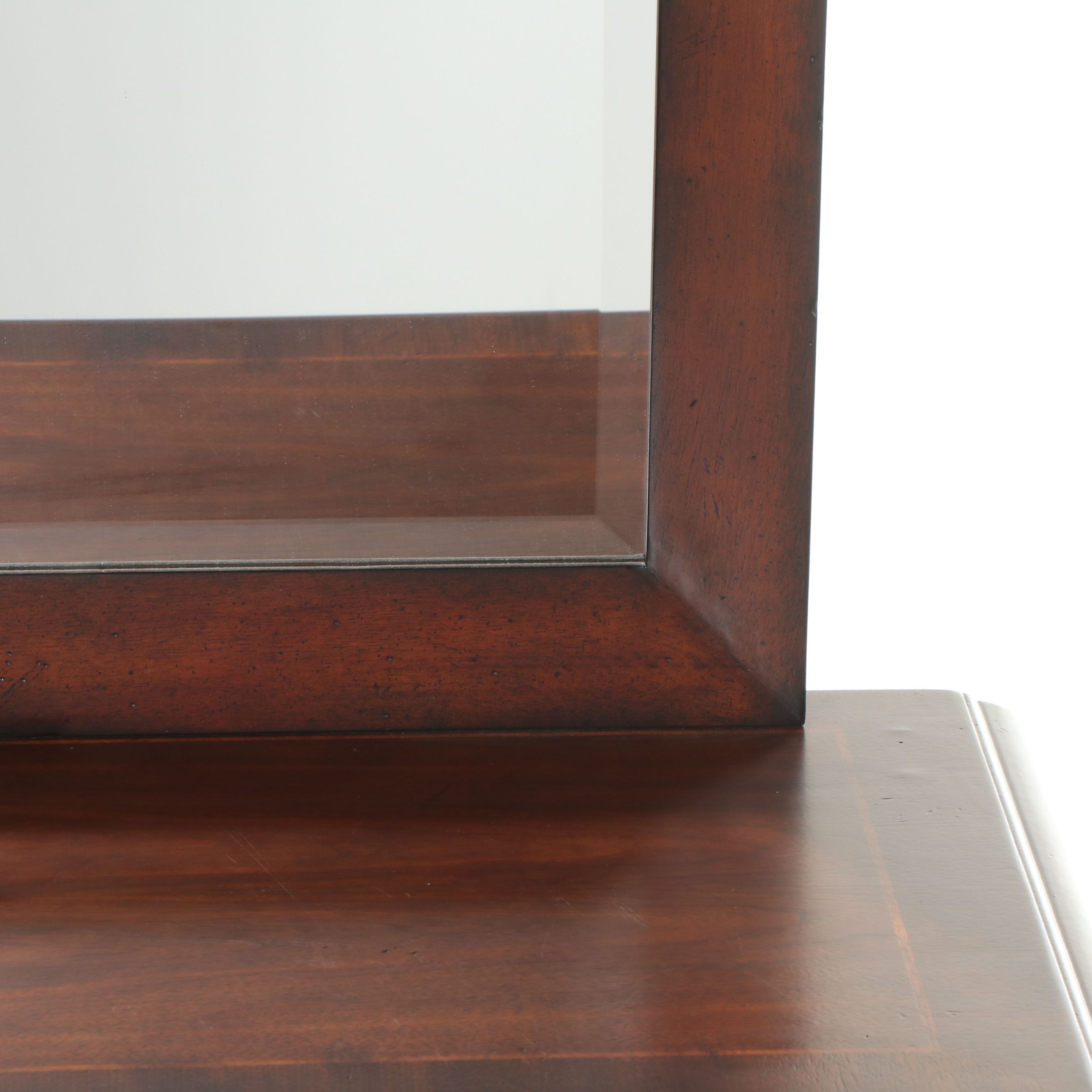 Continents By Broyhill Federal Style Mahogany Gentleman's Dresser