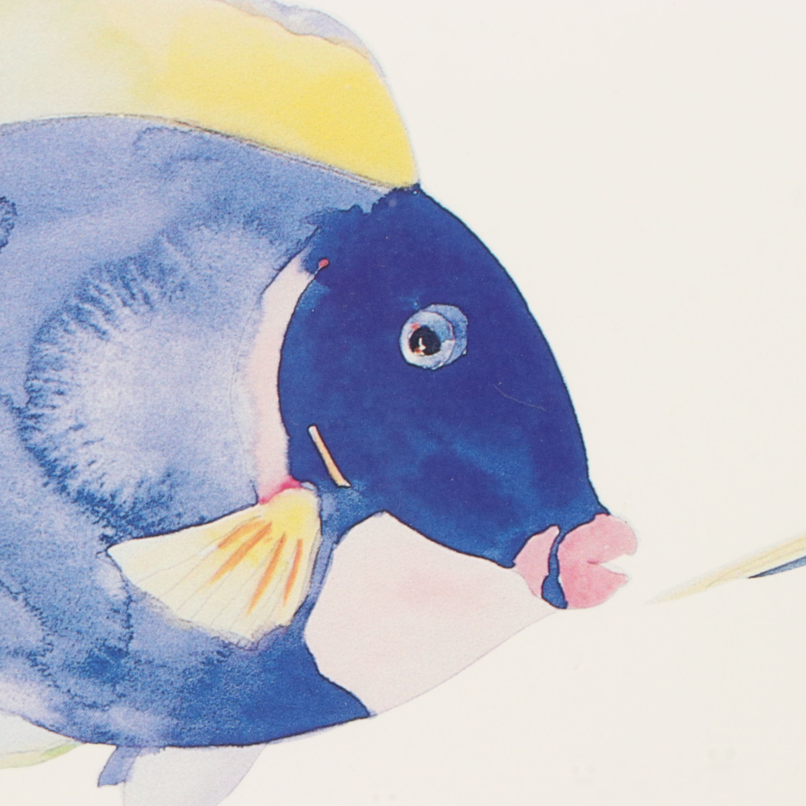 Tracy Taylor Offset Lithograph "Tracy Taylor Underwater Colours," 1987