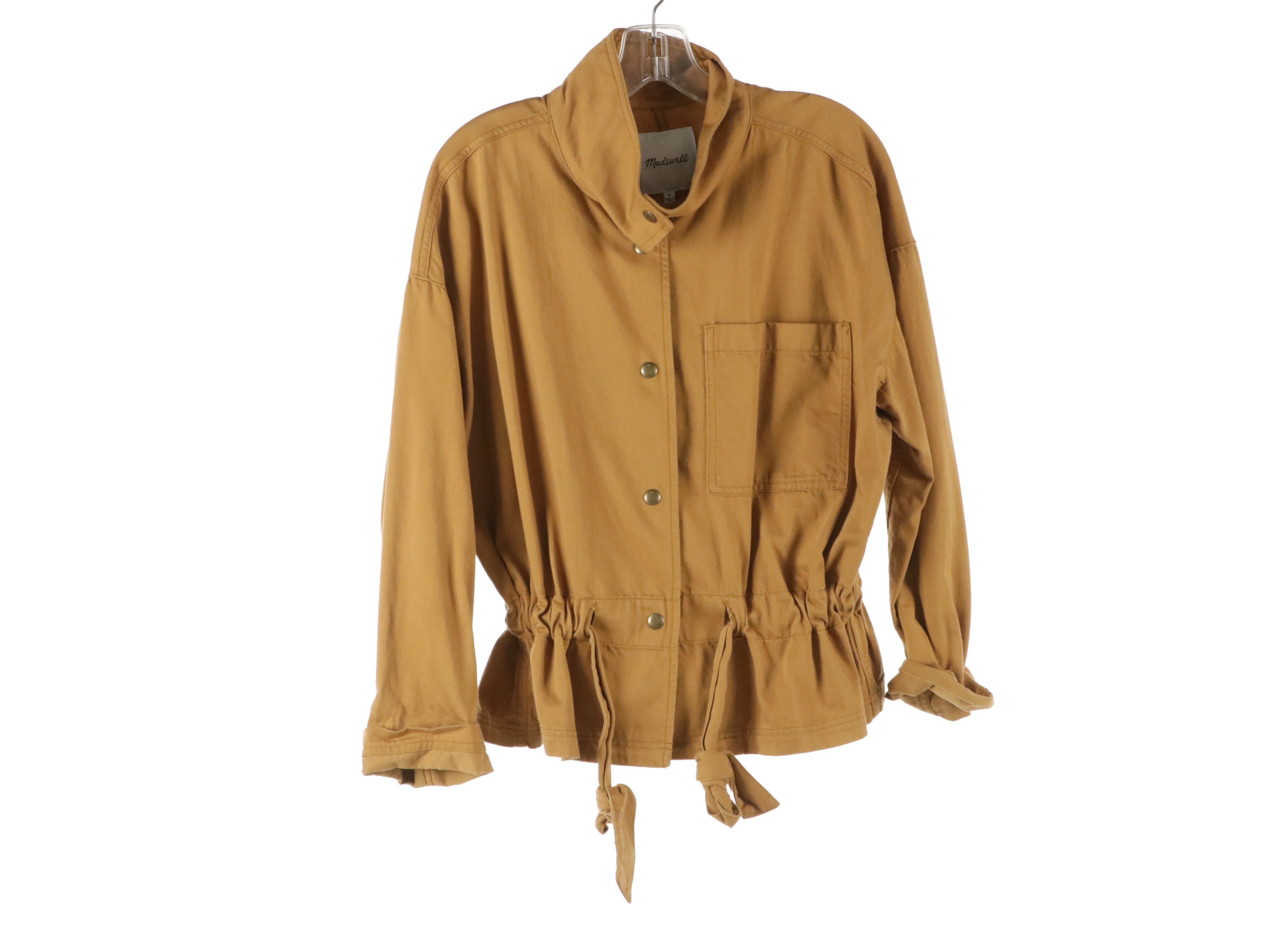 Madewell Canvas Jacket & Checked Linen Blazer, Baabaazuzu Patchwork Wool Jacket