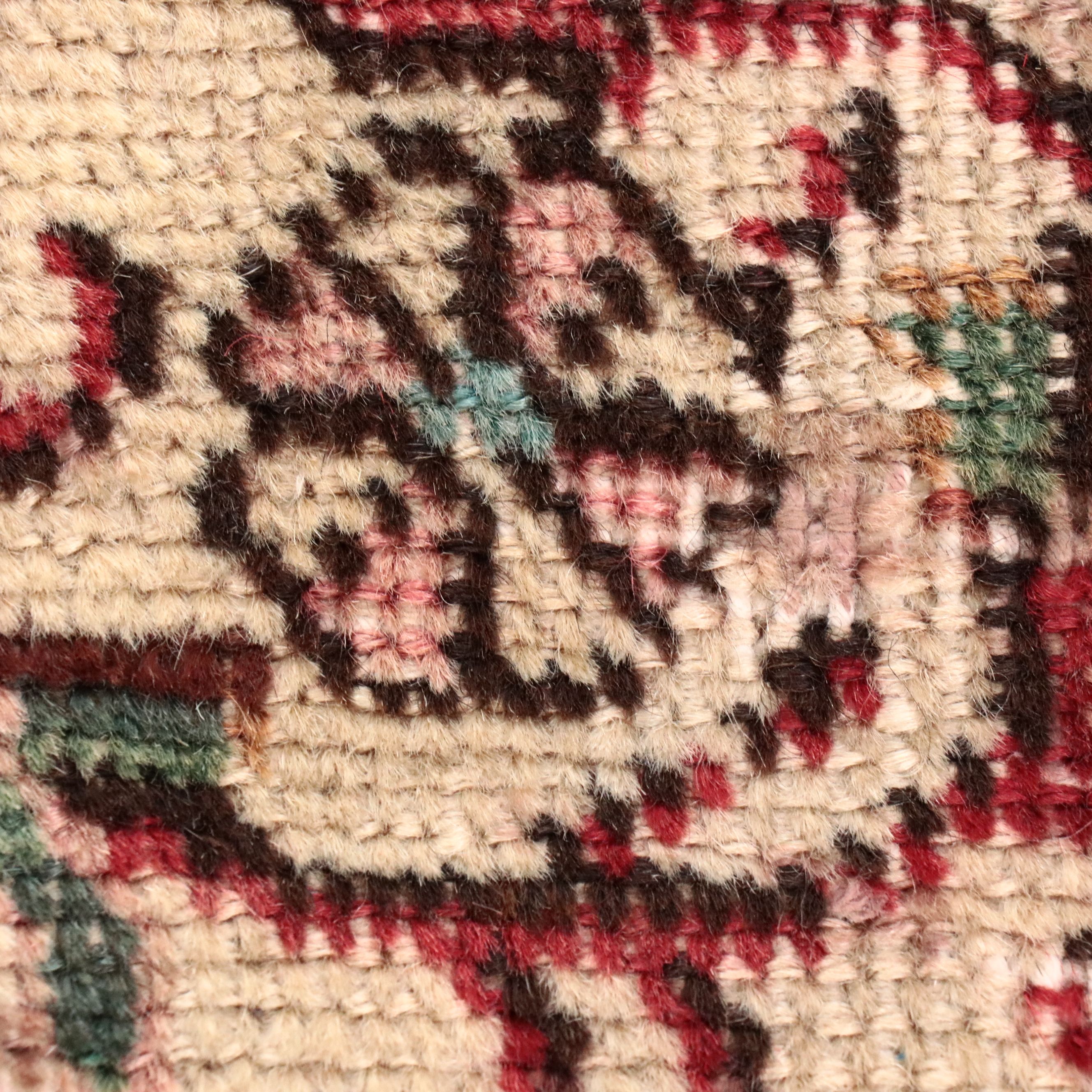 2'9 x 3'10 Hand-Knotted Persian Bijar Accent Rug