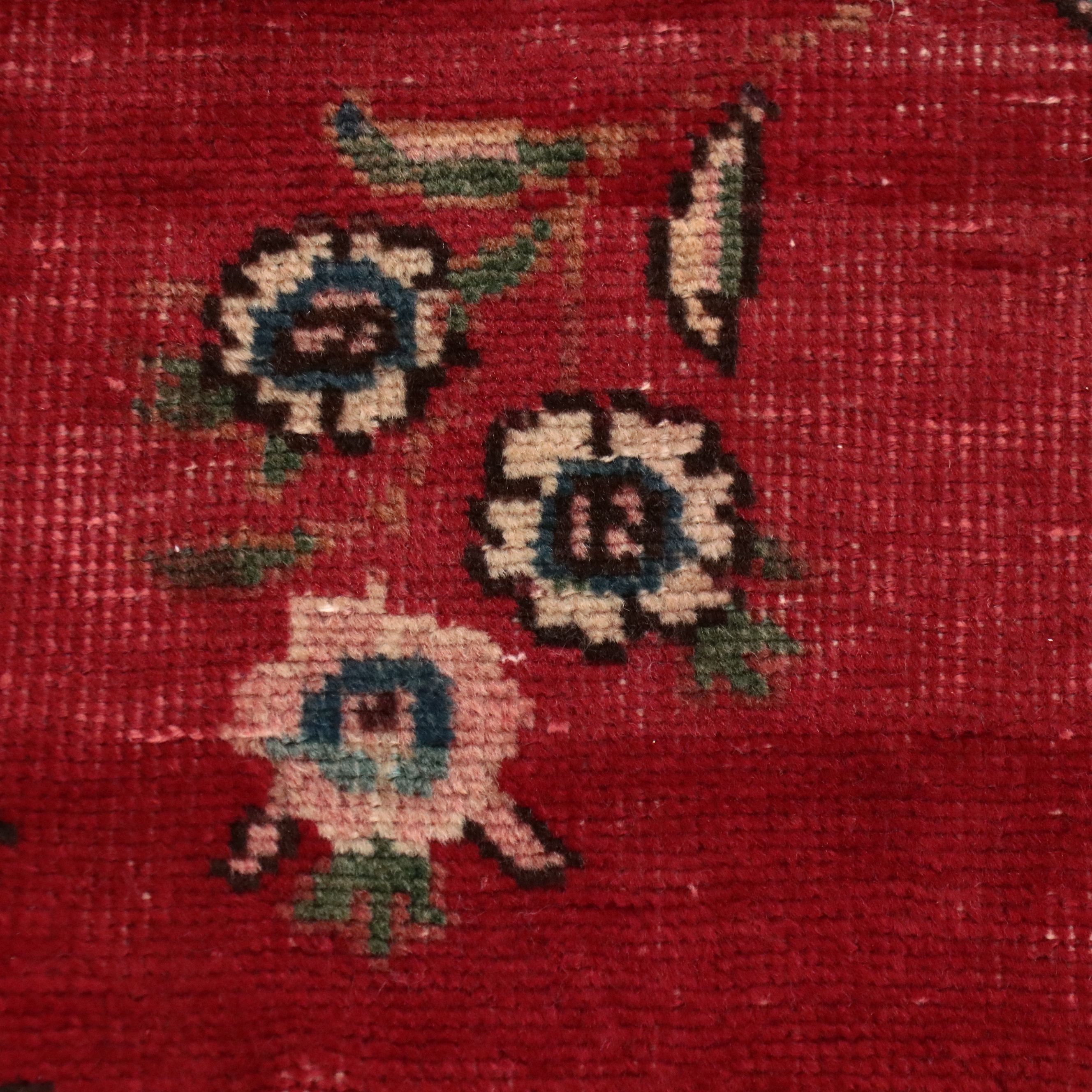 2'9 x 3'10 Hand-Knotted Persian Bijar Accent Rug