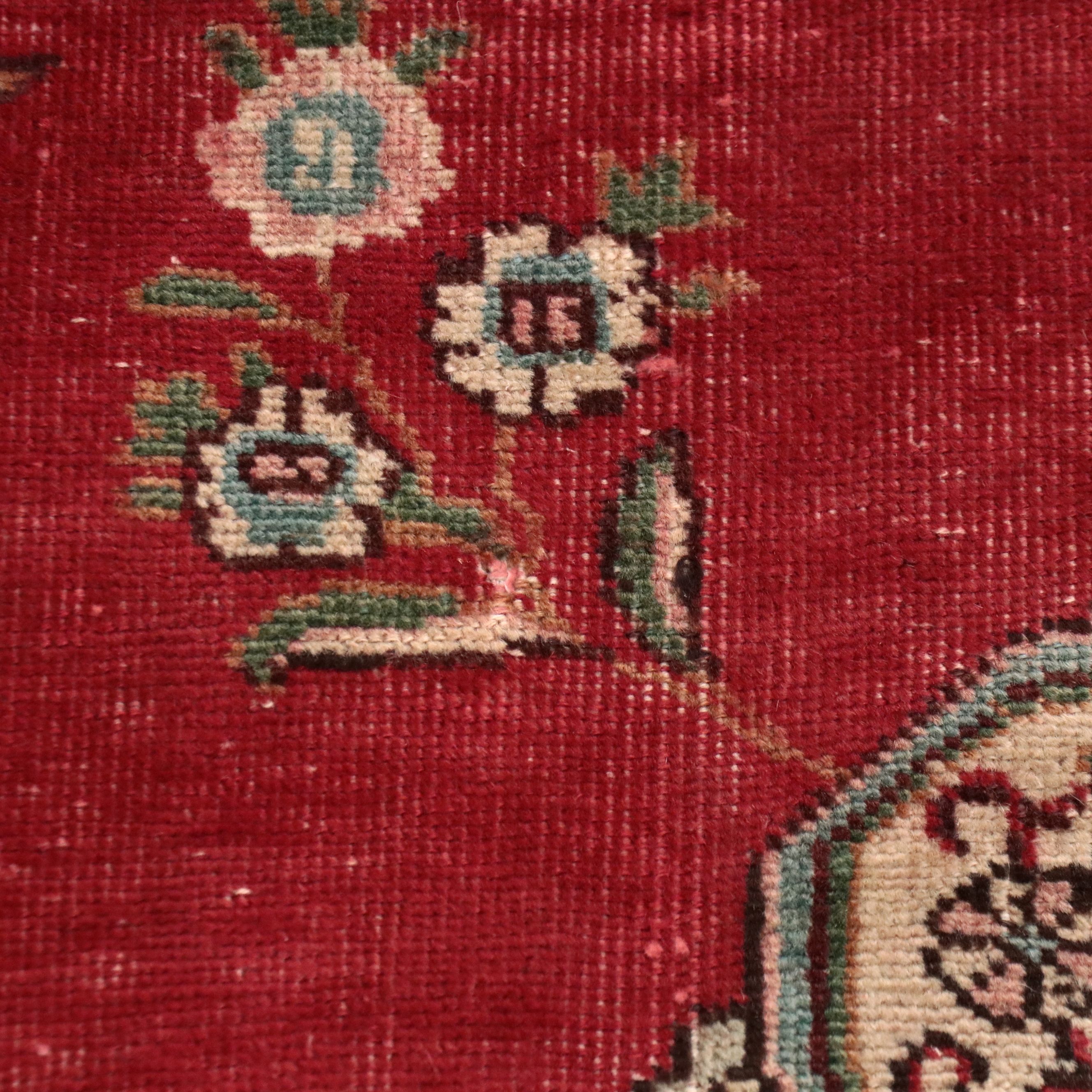 2'9 x 3'10 Hand-Knotted Persian Bijar Accent Rug