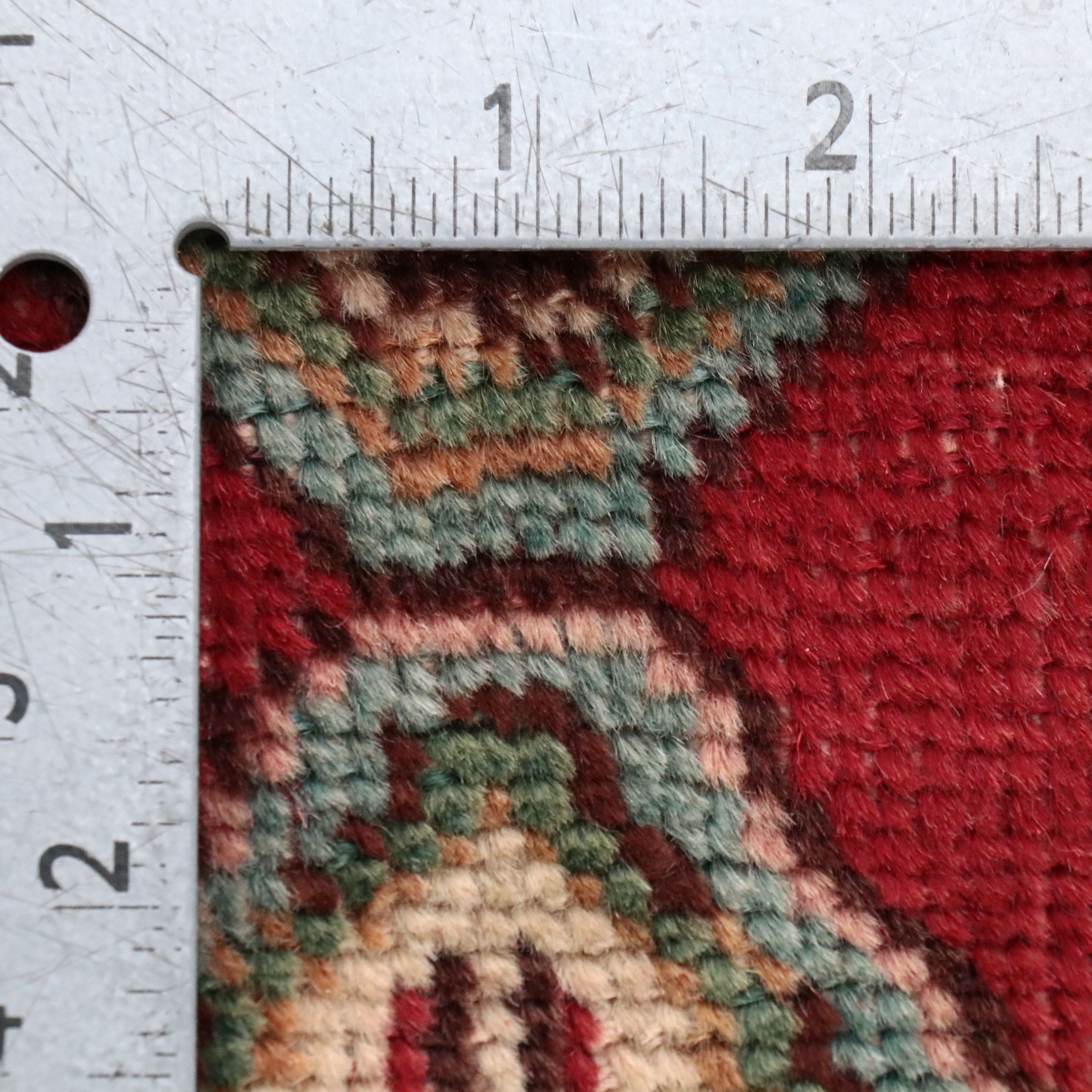 2'9 x 3'10 Hand-Knotted Persian Bijar Accent Rug