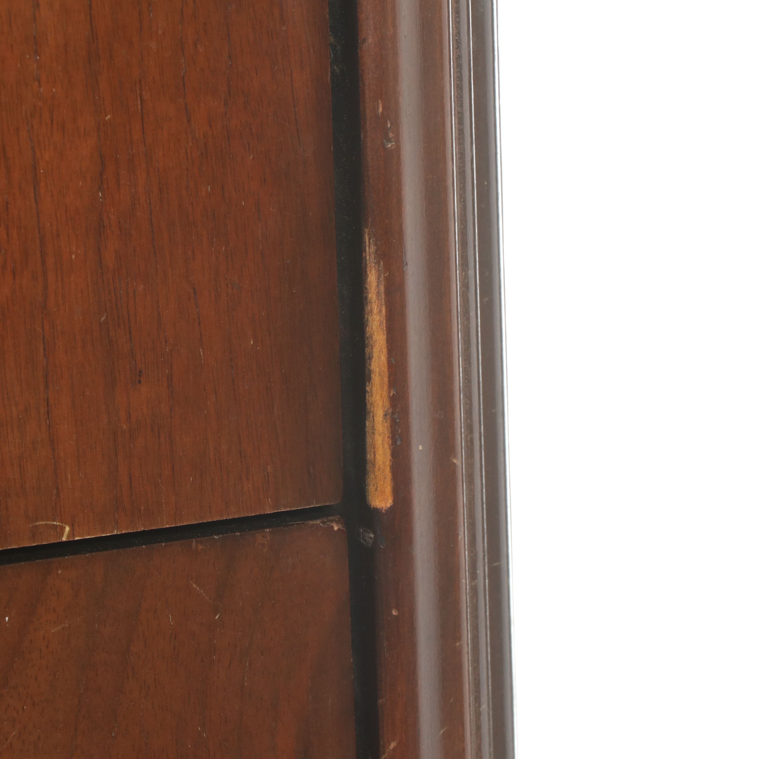 Art Deco Style Walnut Finish Chest of Drawers, Early 20th Century