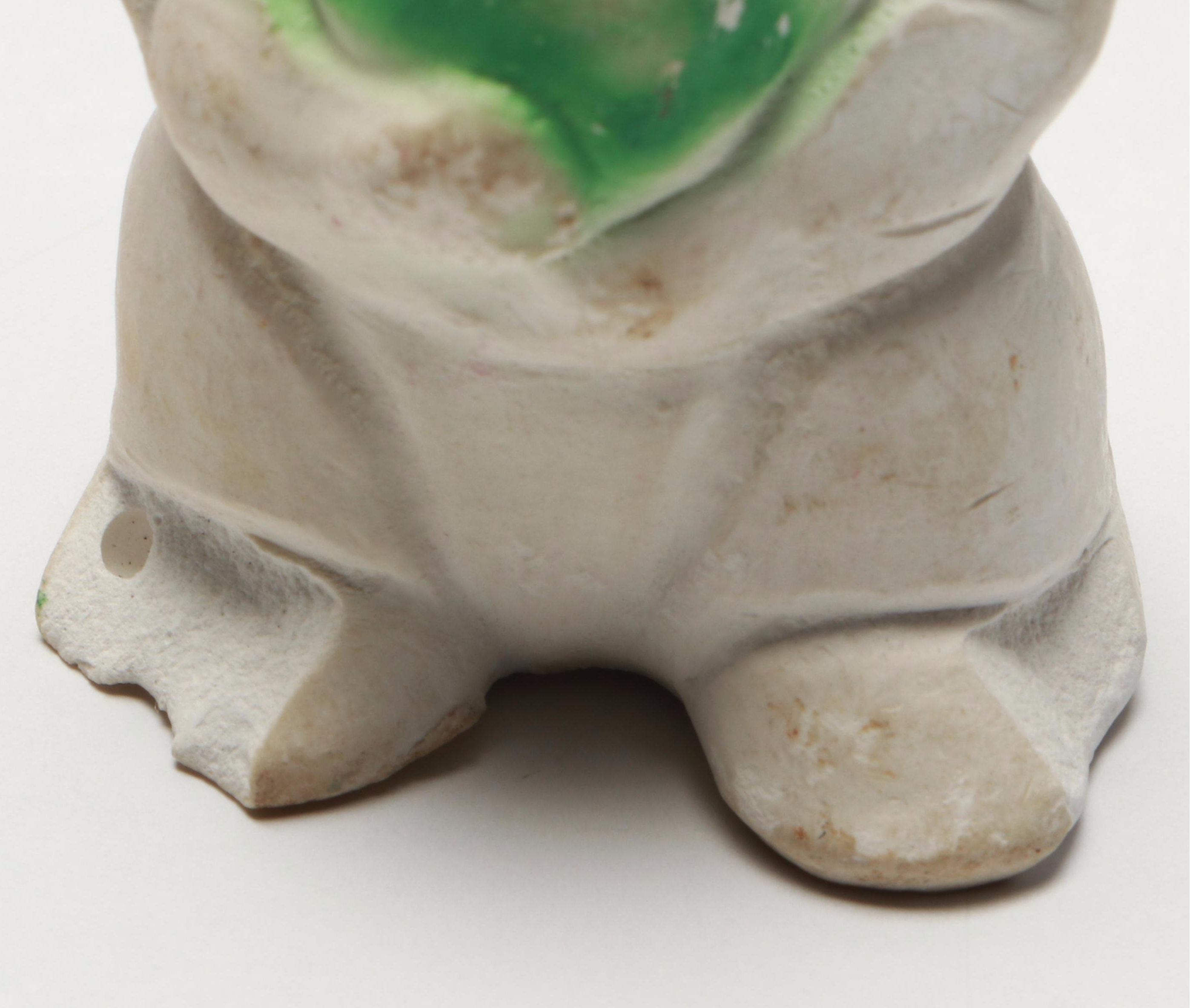 Large Papier-Mâché Easter Bunny and More Figurines, Mid to Late 20th Century