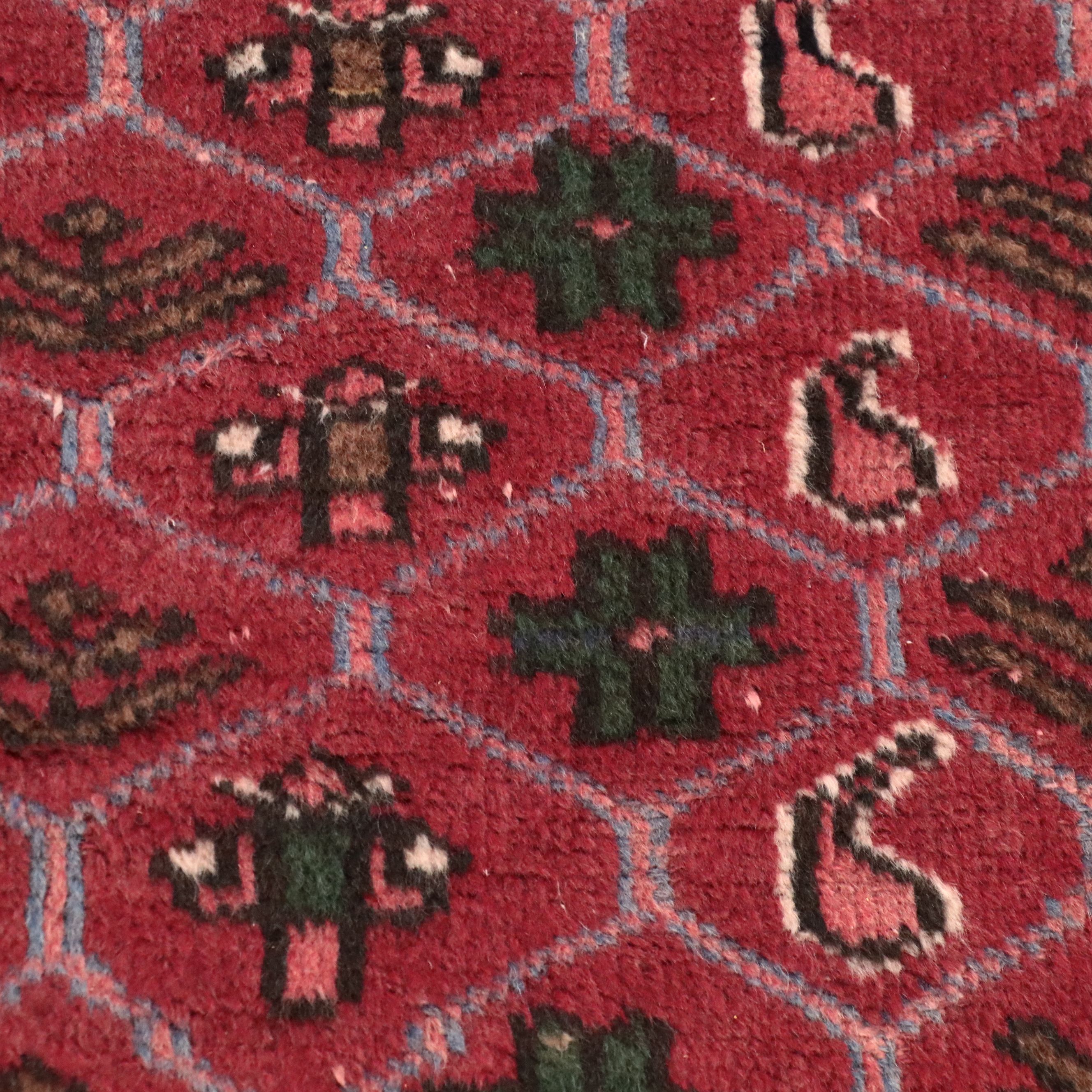 3'2 x 5'1 Hand-Knotted Persian Baluch Area Rug