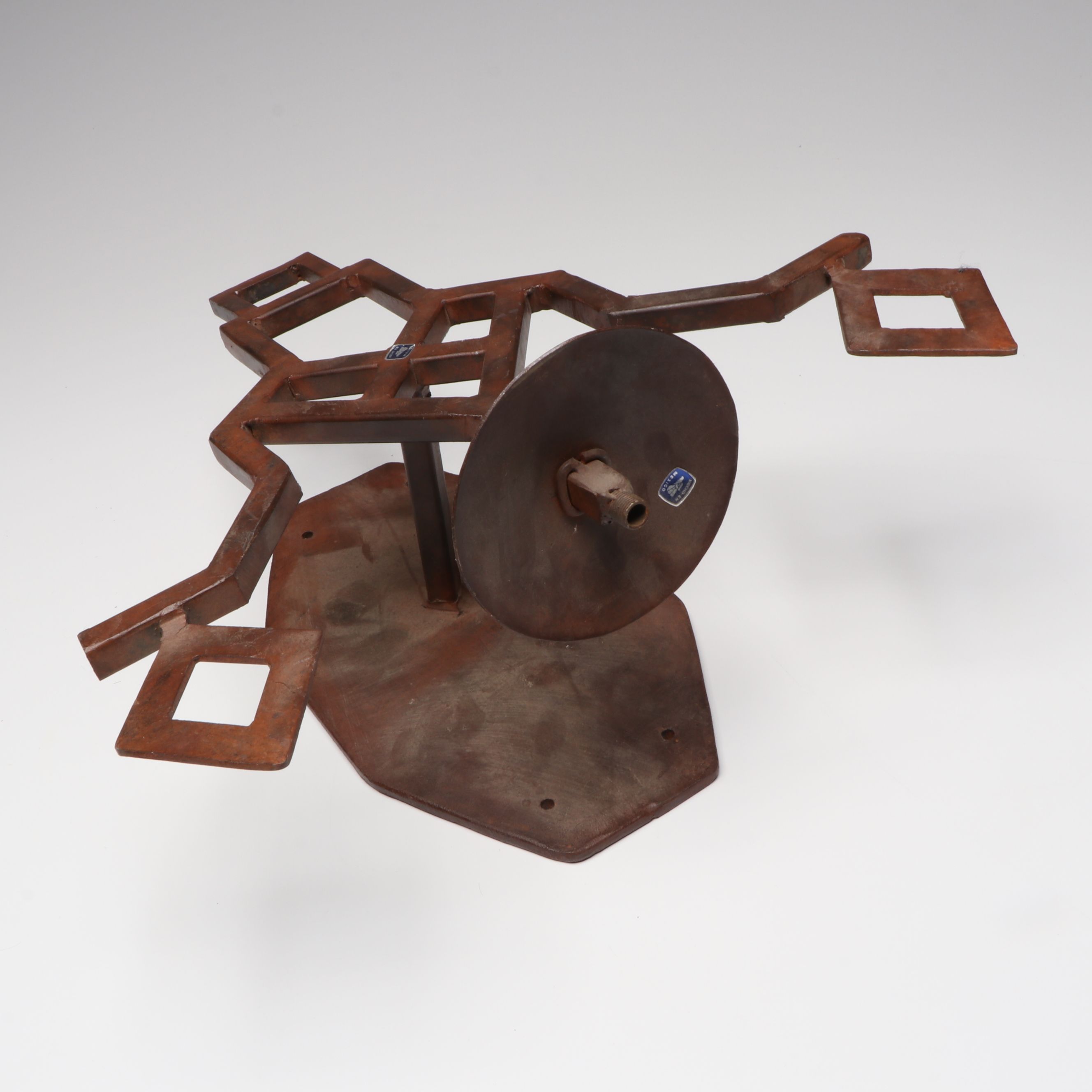 Southwest Style Patinated Metal Sconces