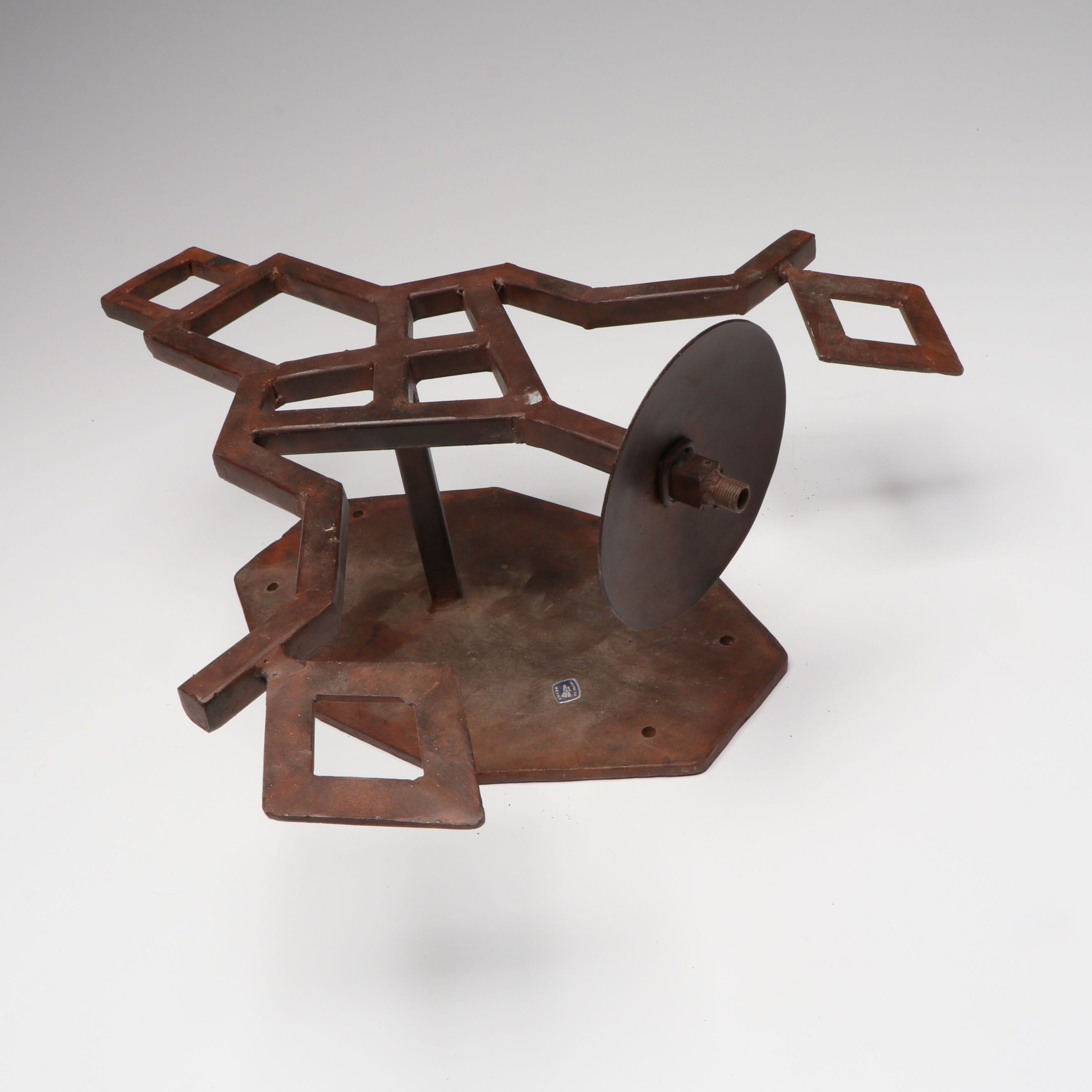 Southwest Style Patinated Metal Sconces