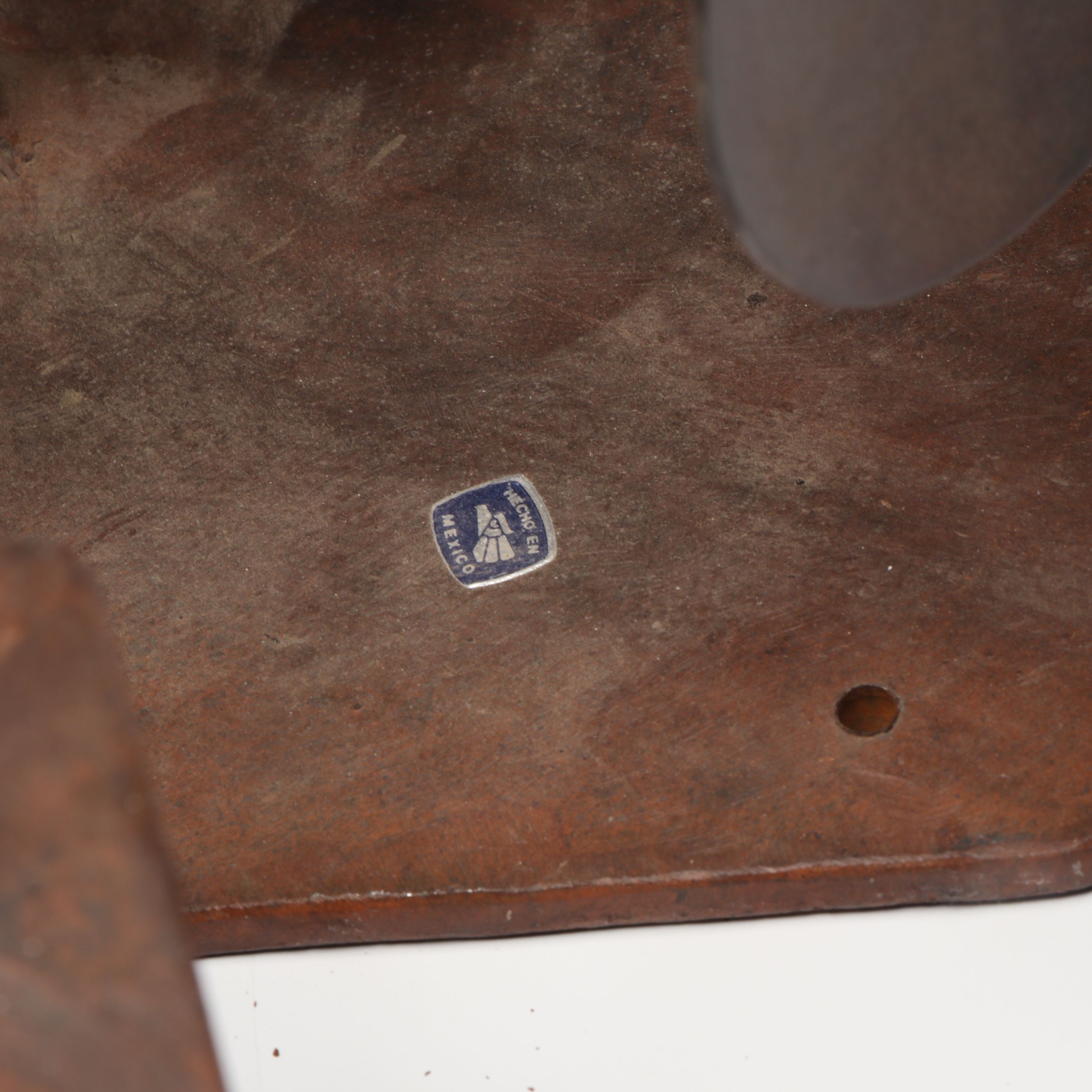 Southwest Style Patinated Metal Sconces