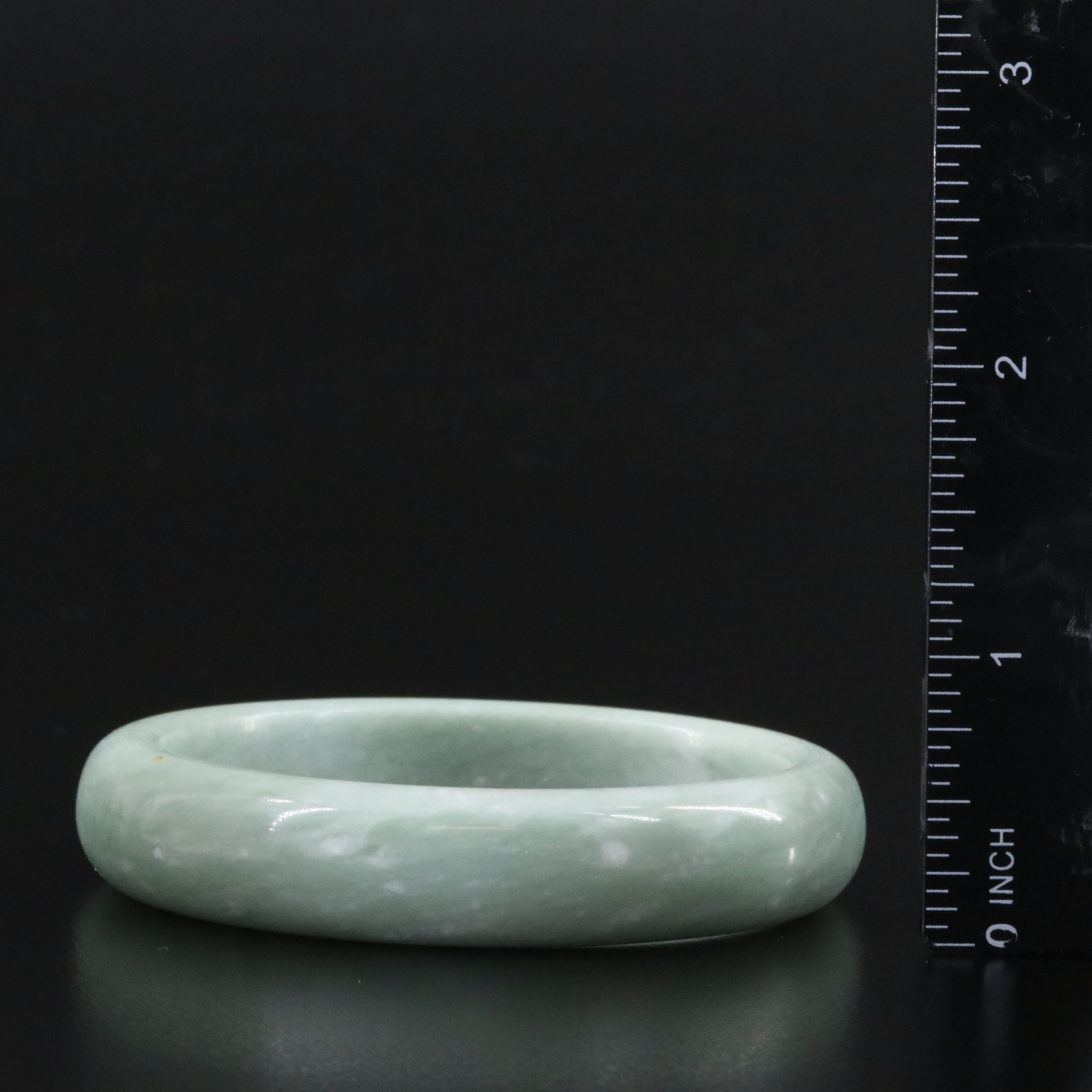 Jadeite Hololith Bangle