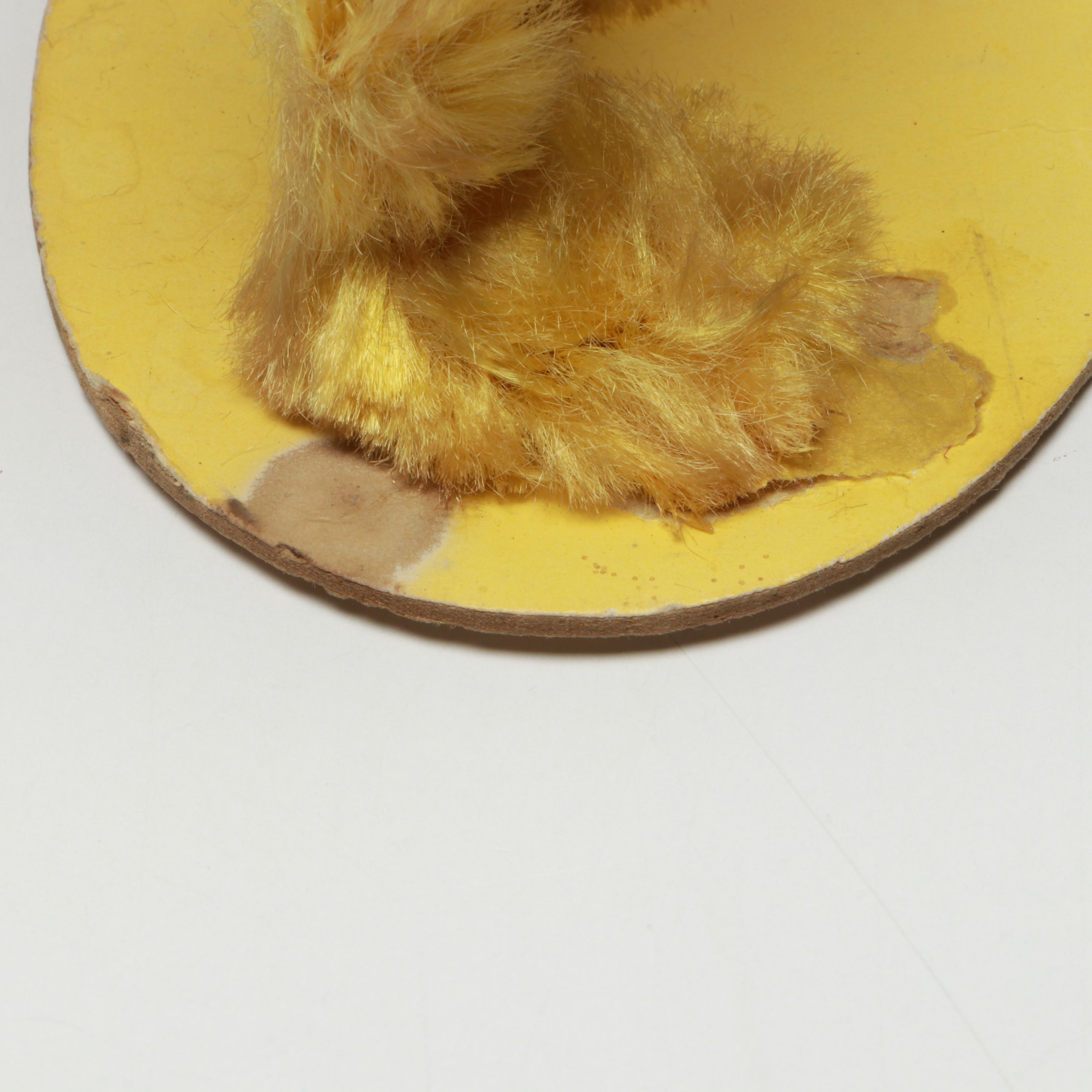 Vintage Handcrafted Easter Bunny and Chick Figurines, Mid-20th Century