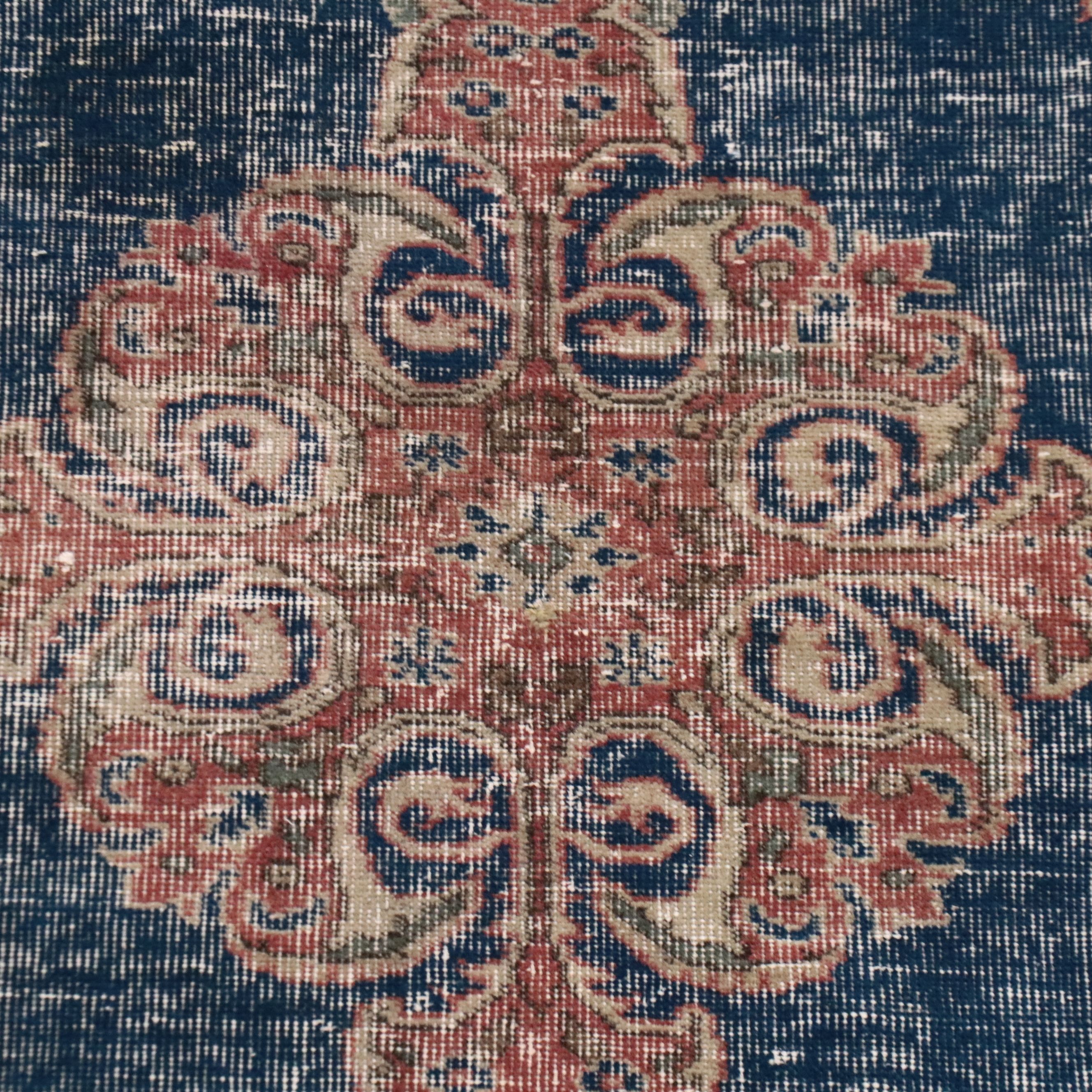 3'9 x 6'7 Hand-Knotted Persian Bijar Area Rug