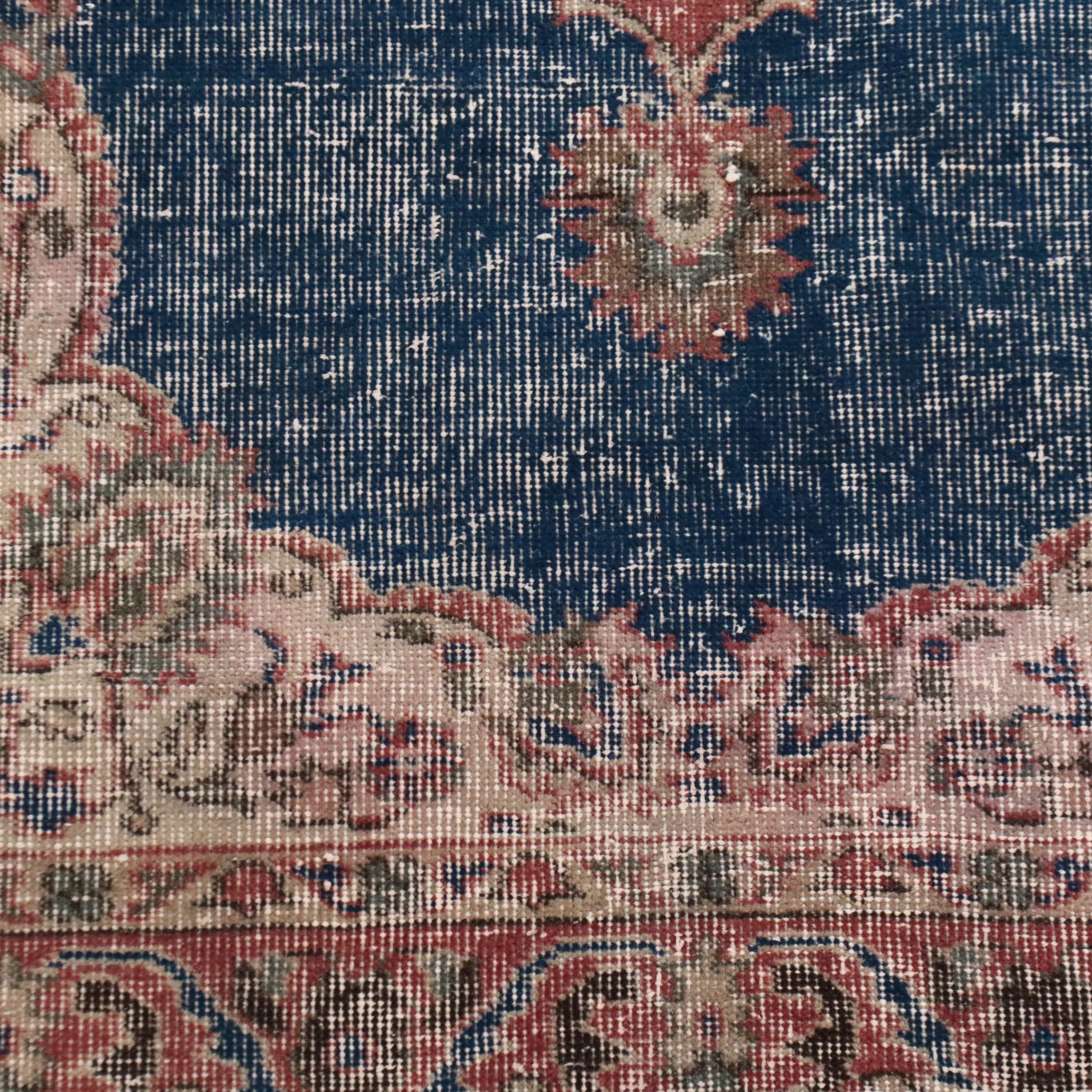 3'9 x 6'7 Hand-Knotted Persian Bijar Area Rug