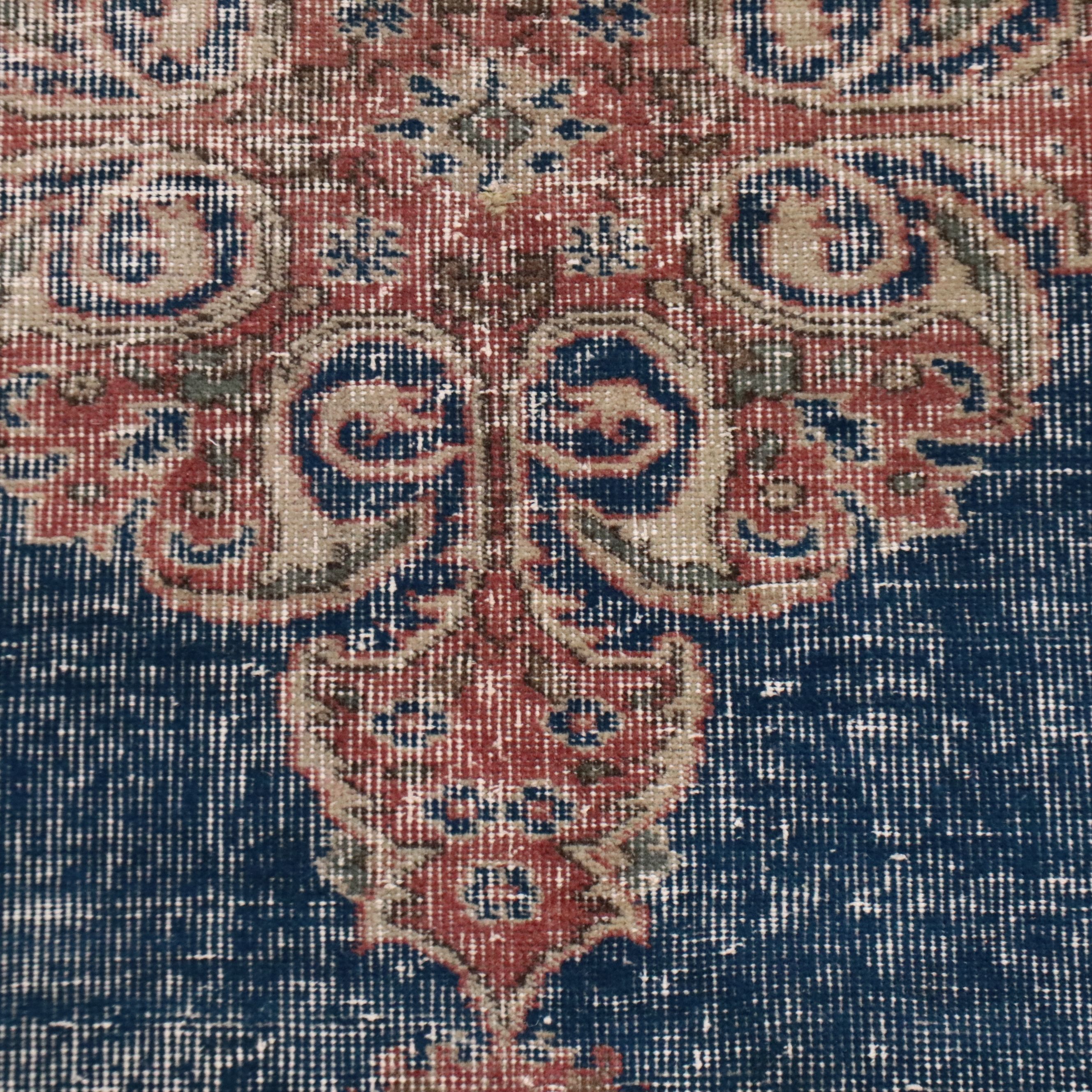 3'9 x 6'7 Hand-Knotted Persian Bijar Area Rug