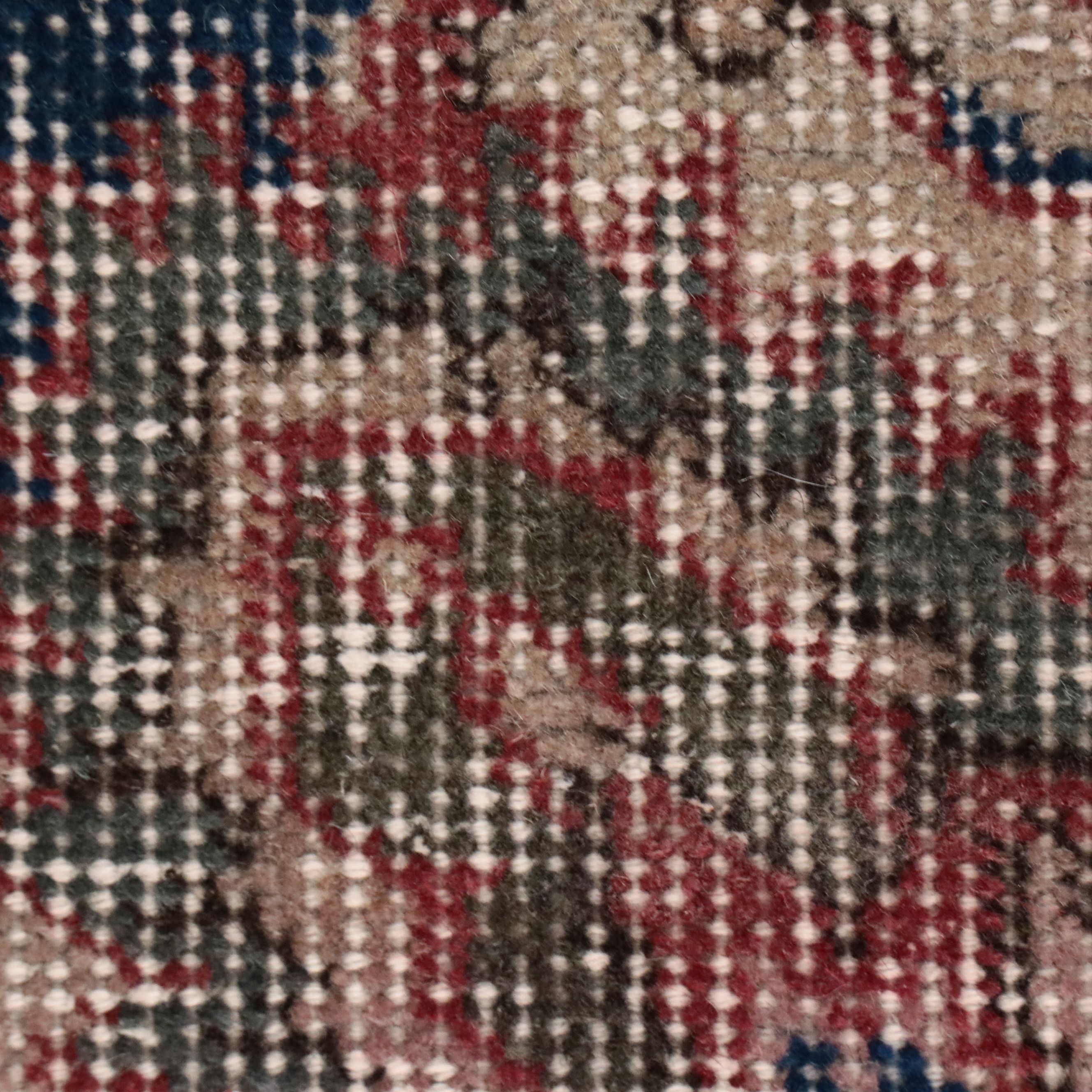 3'9 x 6'7 Hand-Knotted Persian Bijar Area Rug