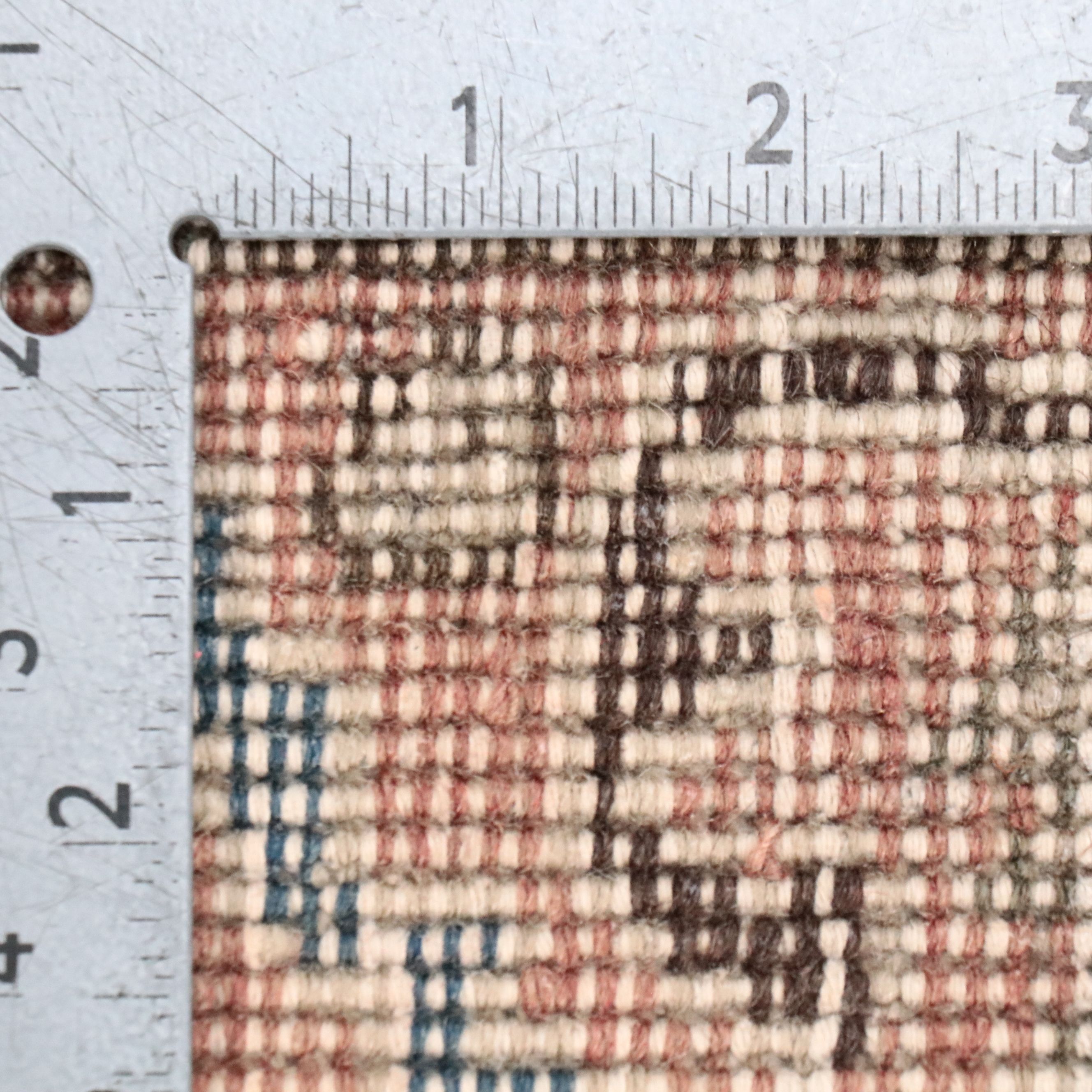 3'9 x 6'7 Hand-Knotted Persian Bijar Area Rug