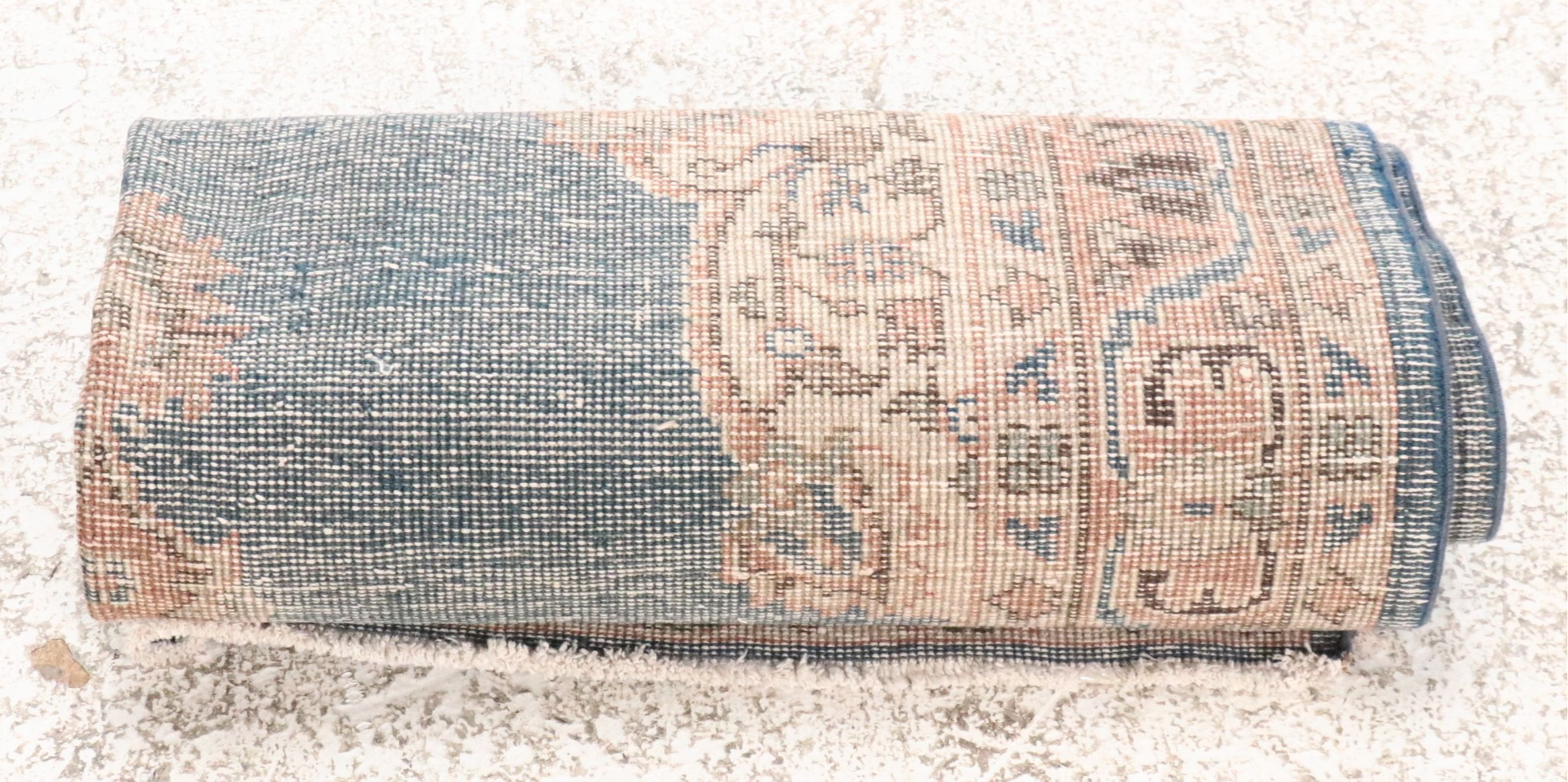 3'9 x 6'7 Hand-Knotted Persian Bijar Area Rug