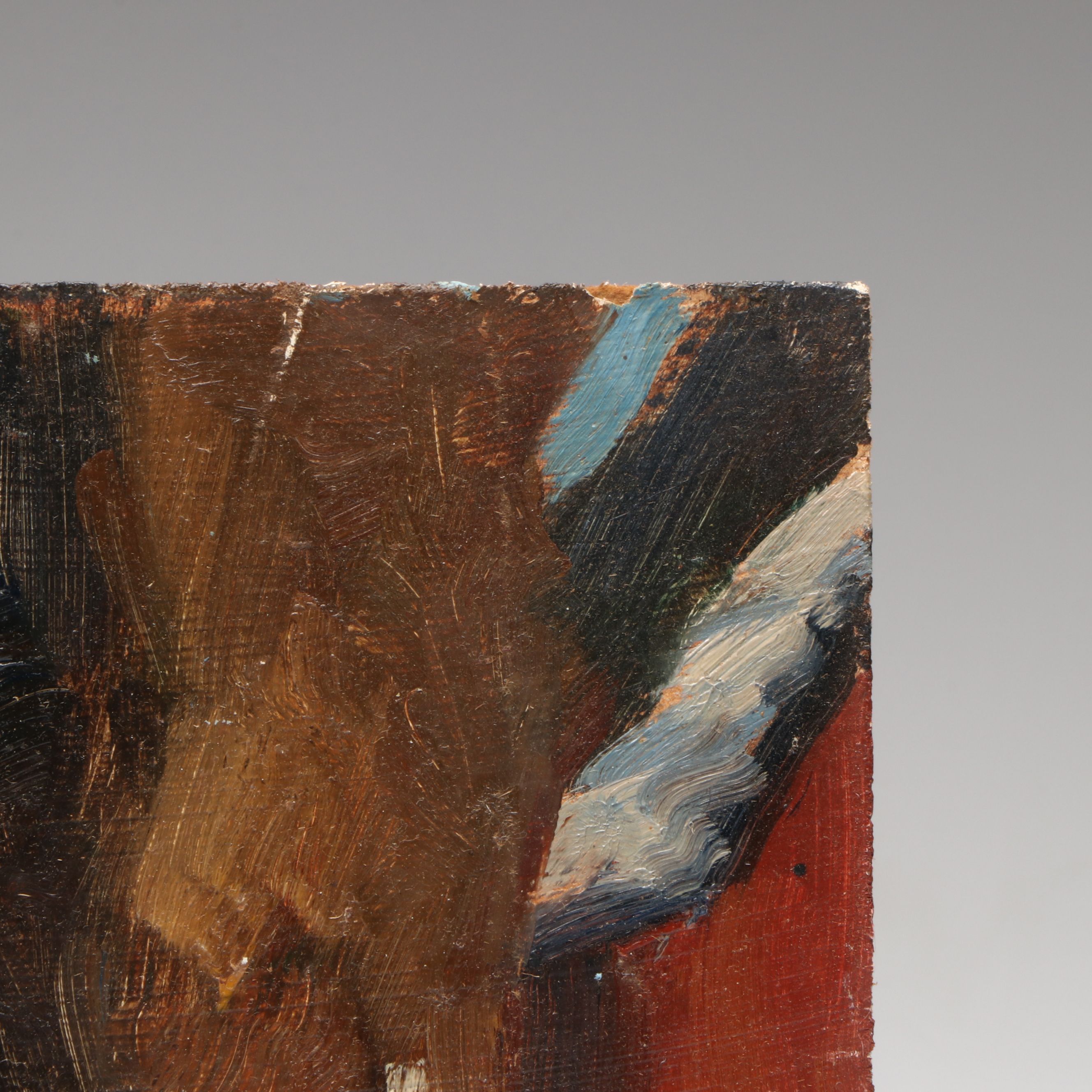 Susan Grisell Winter New England Rural Landscape Oil Painting