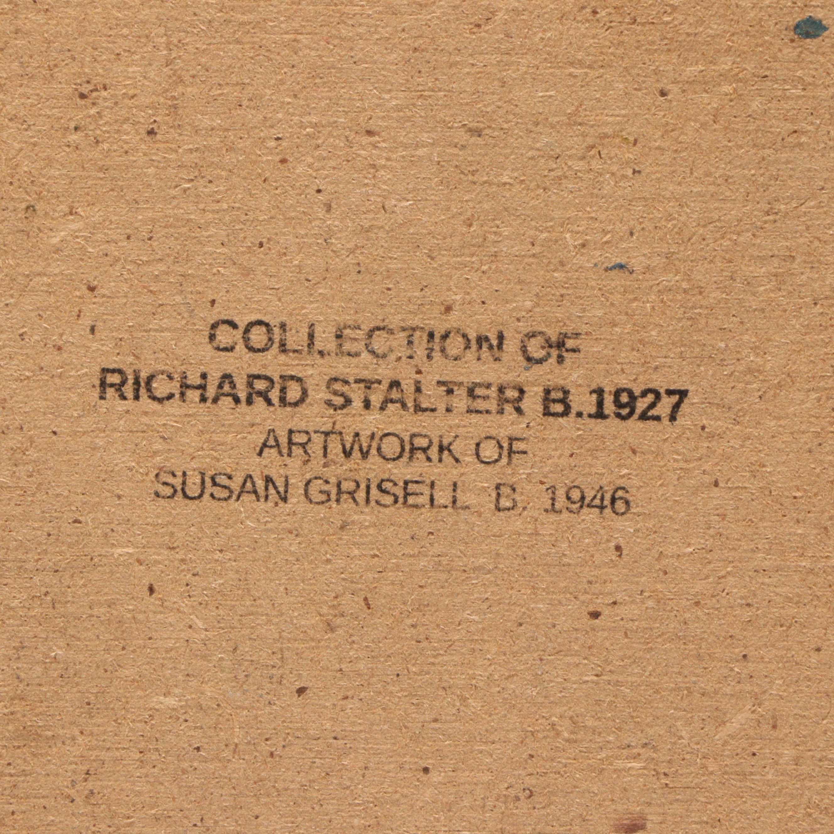 Susan Grisell Winter New England Rural Landscape Oil Painting