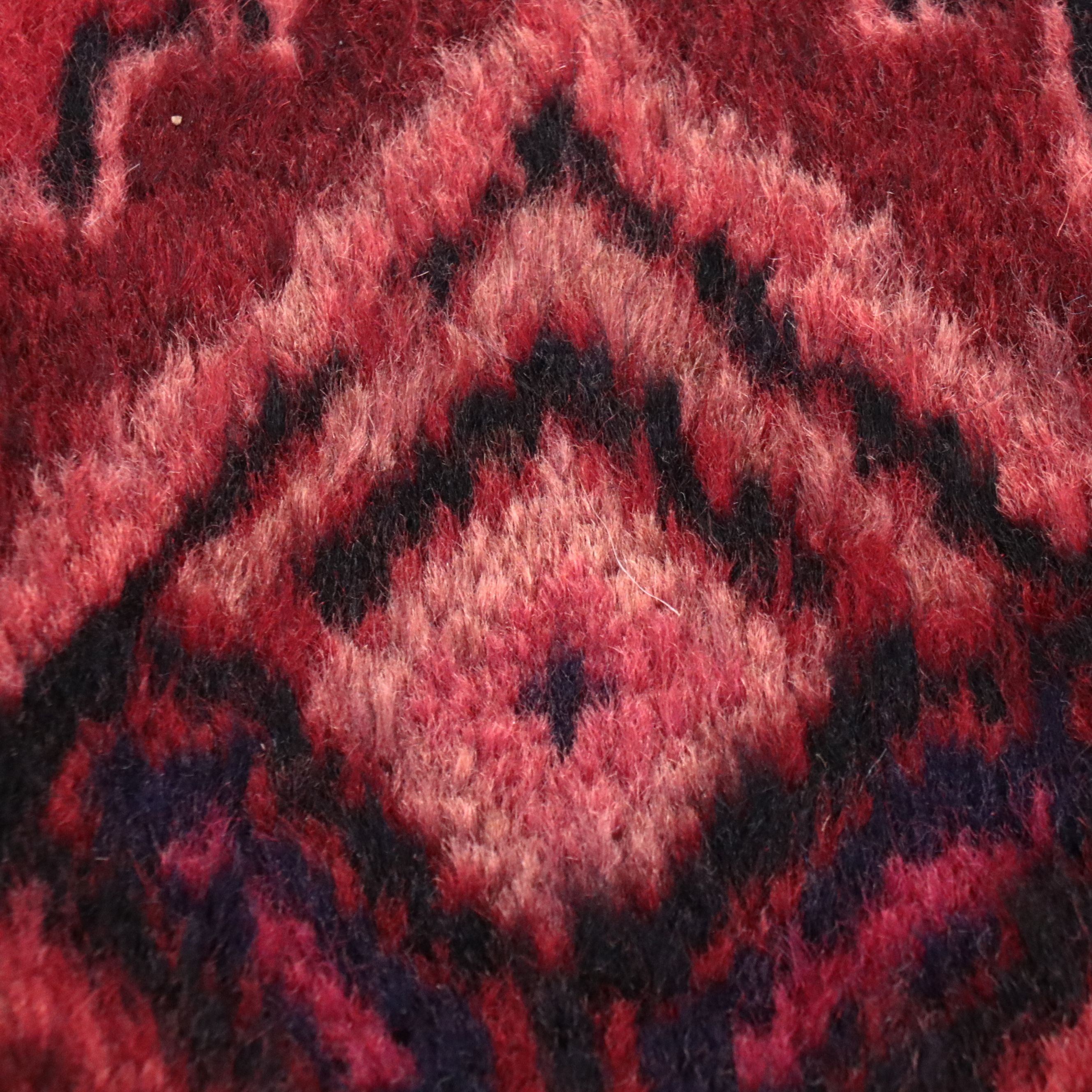 3'7 x 6'3 Hand-Knotted Persian Hamadan Area Rug