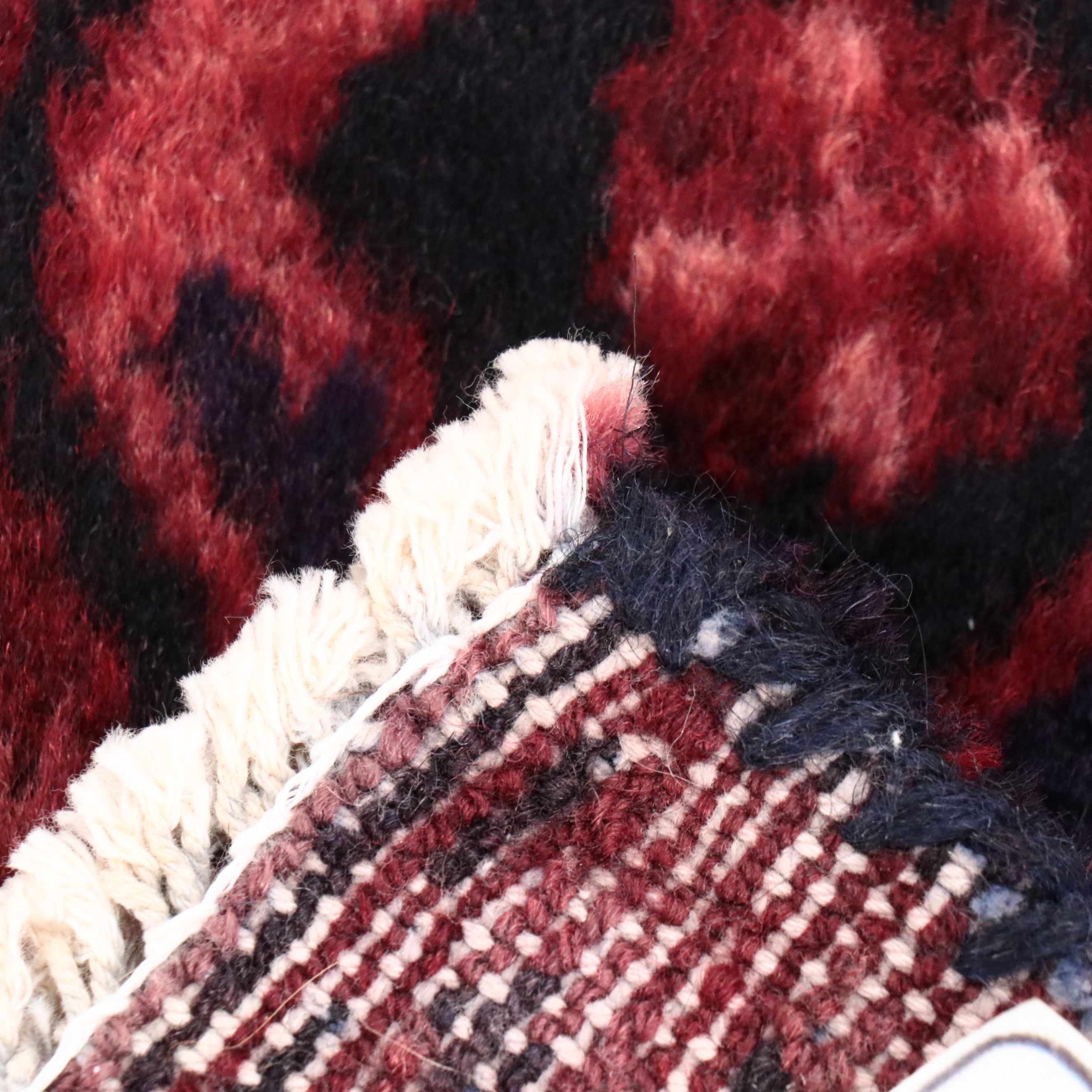 3'7 x 6'3 Hand-Knotted Persian Hamadan Area Rug