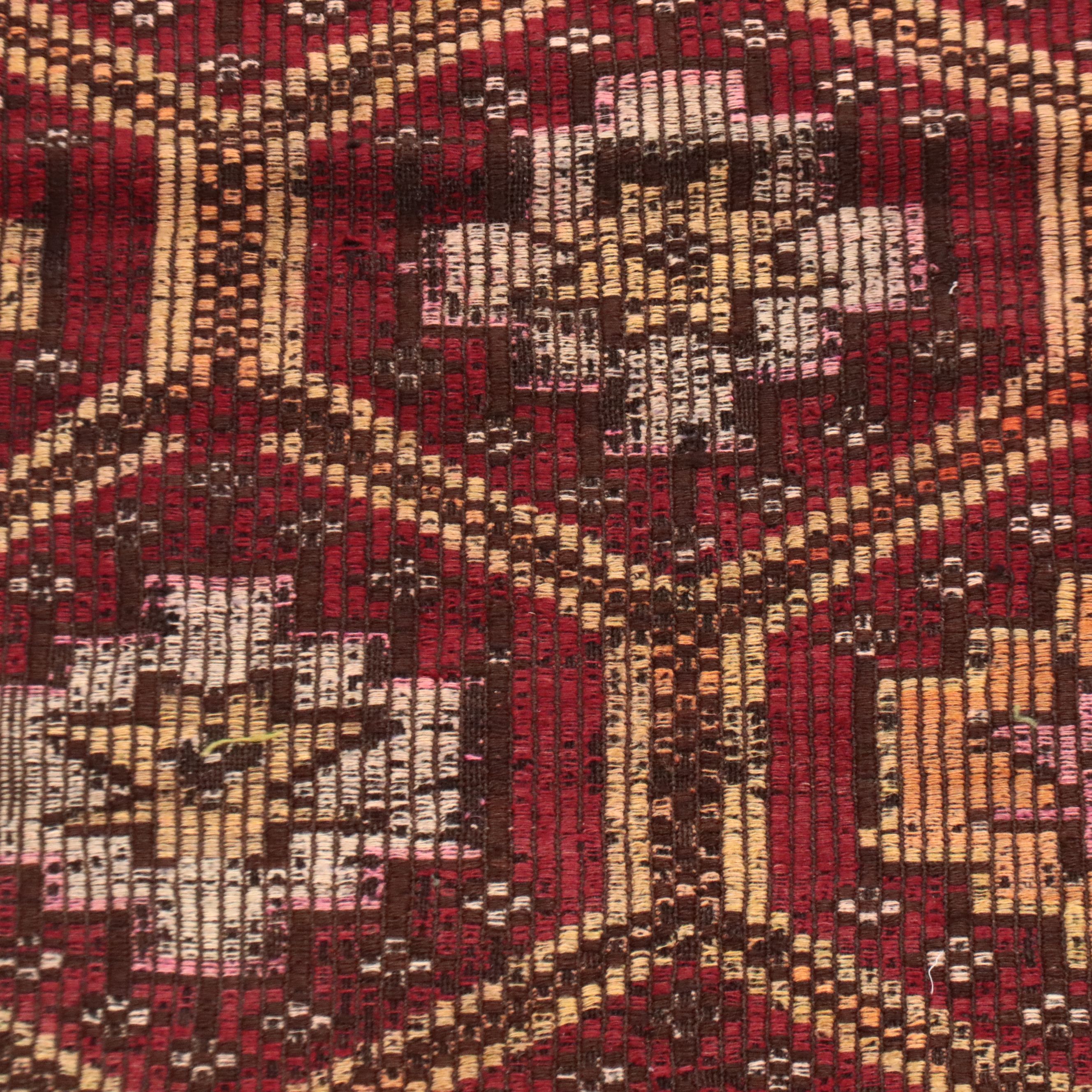 4'3 x 6'9 Handwoven Turkish Mut Cicim Area Rug