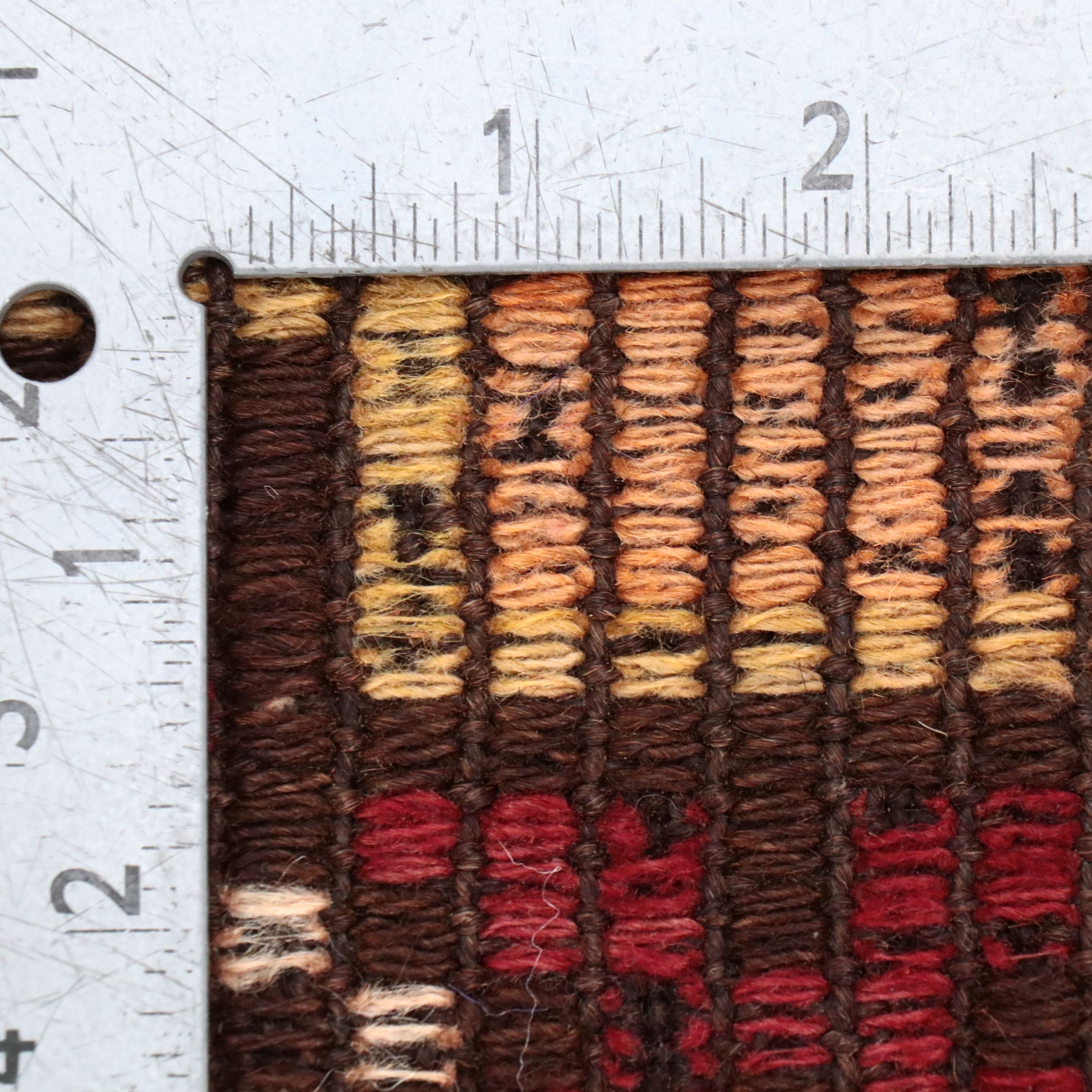 4'3 x 6'9 Handwoven Turkish Mut Cicim Area Rug