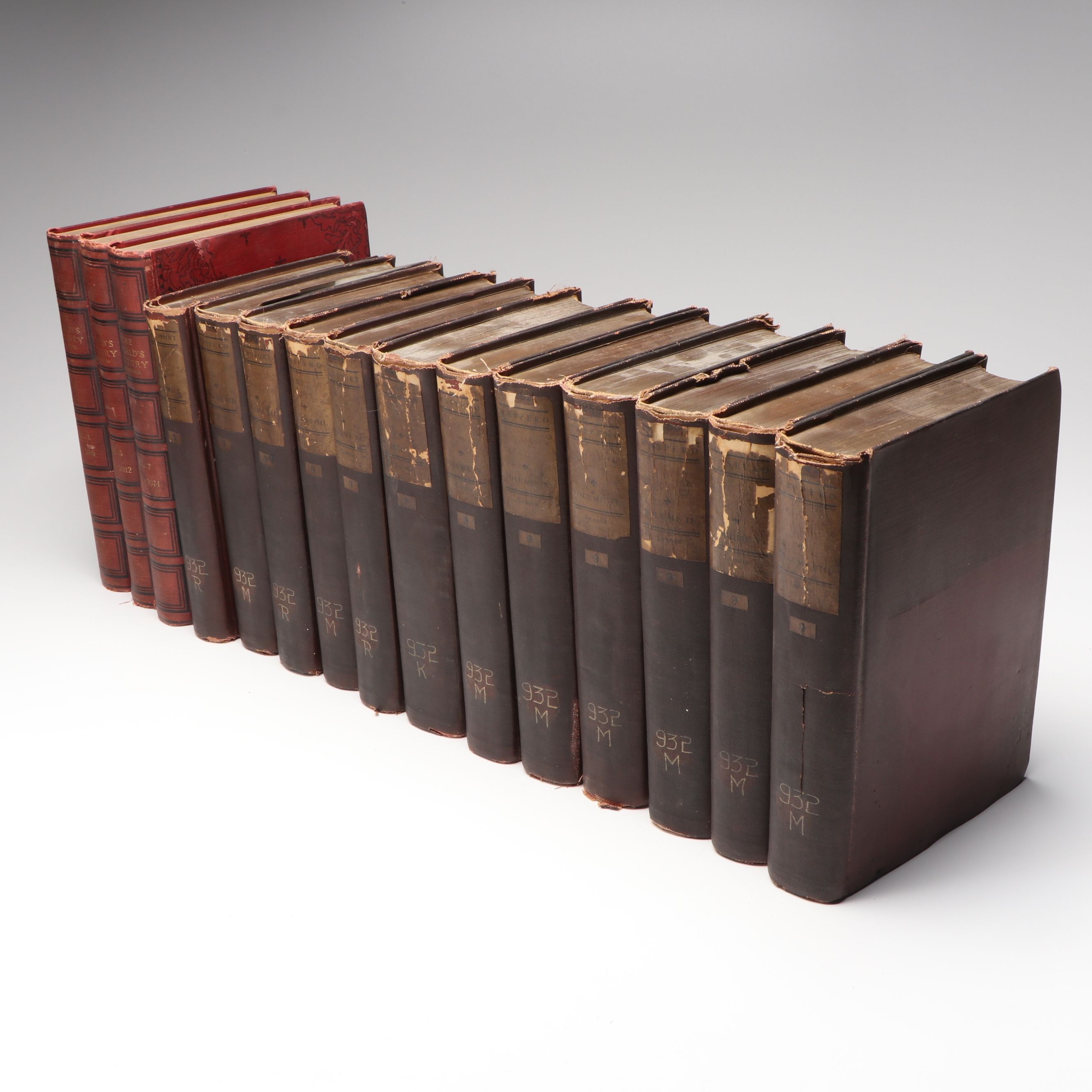 "History of Egypt" by S. Rappoport with "The World's History" by Israel S. Clare