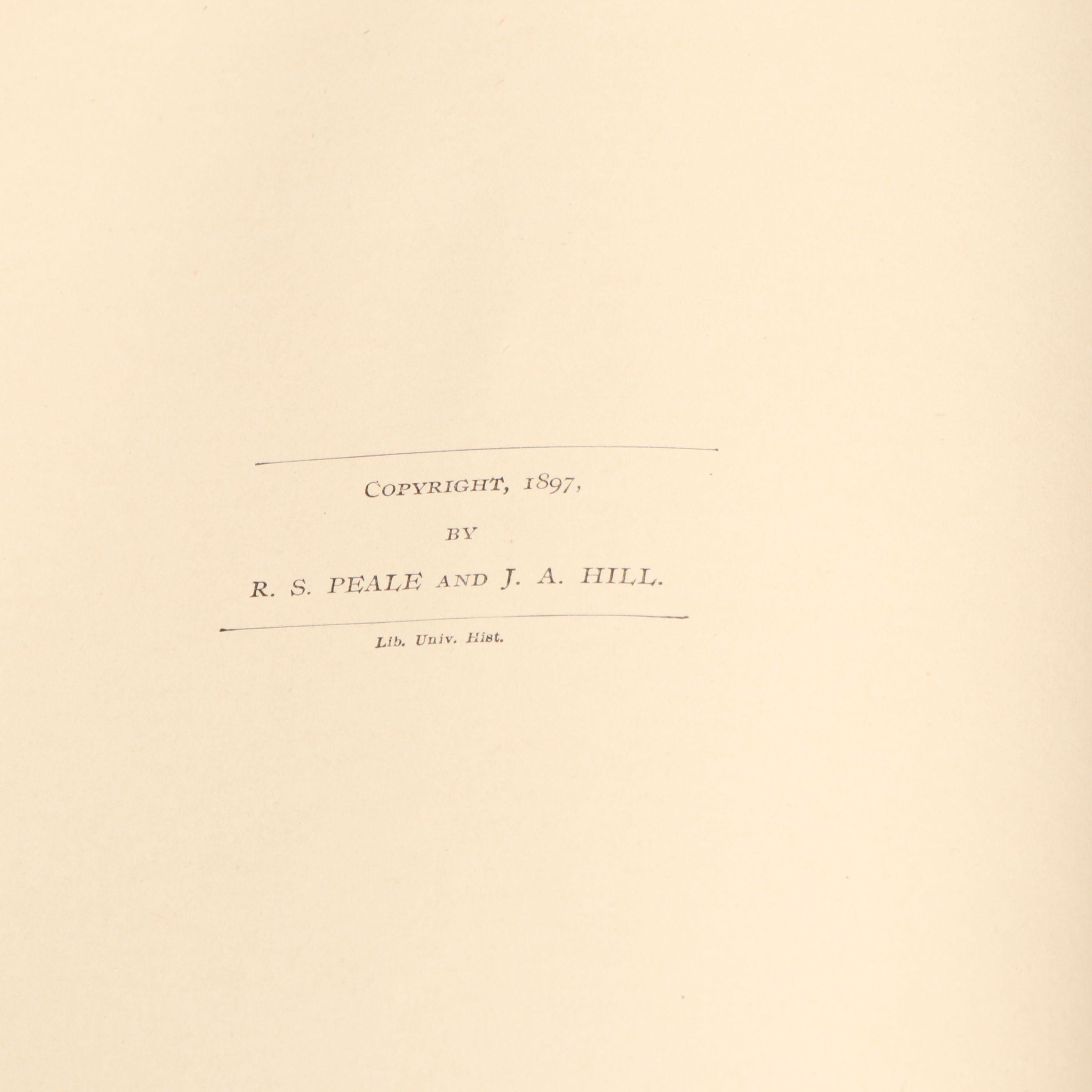 "History of Egypt" by S. Rappoport with "The World's History" by Israel S. Clare