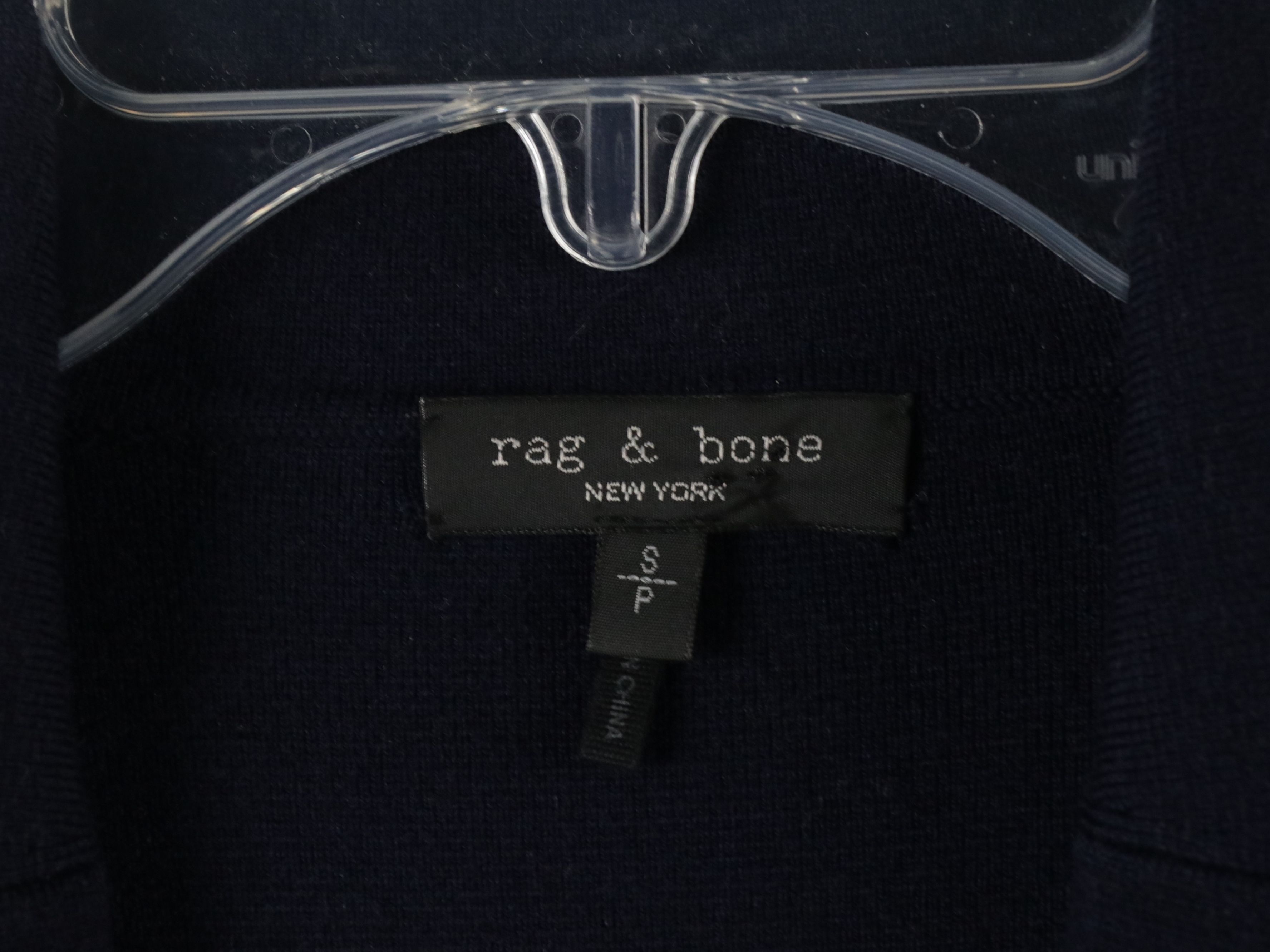 Rag & Bone Navy Wool Blend Blazer, J. Crew Pink Cashmere Sweater, Other Knit Top