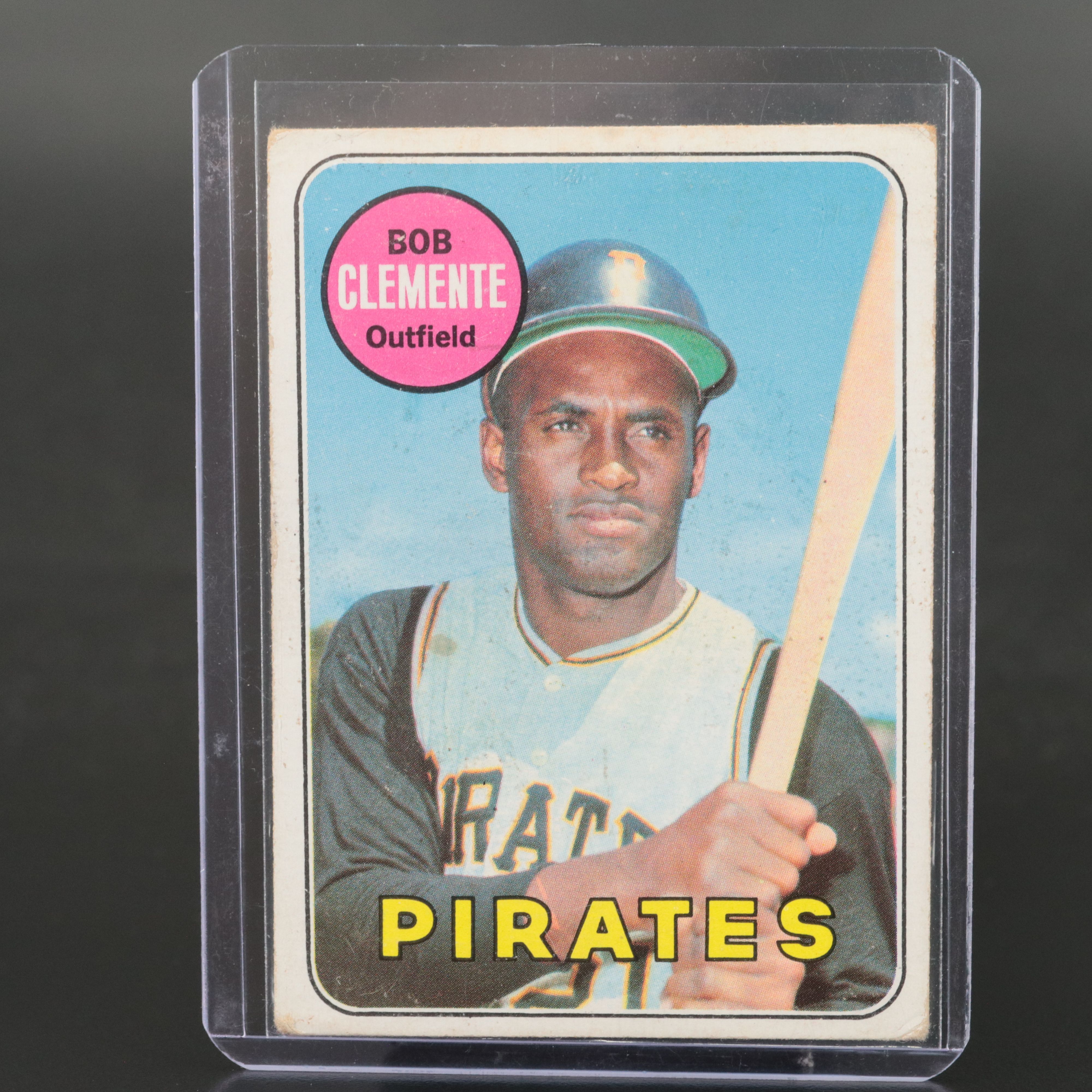 1969 Topps Roberto Clemente Pittsburgh Pirates Baseball Card