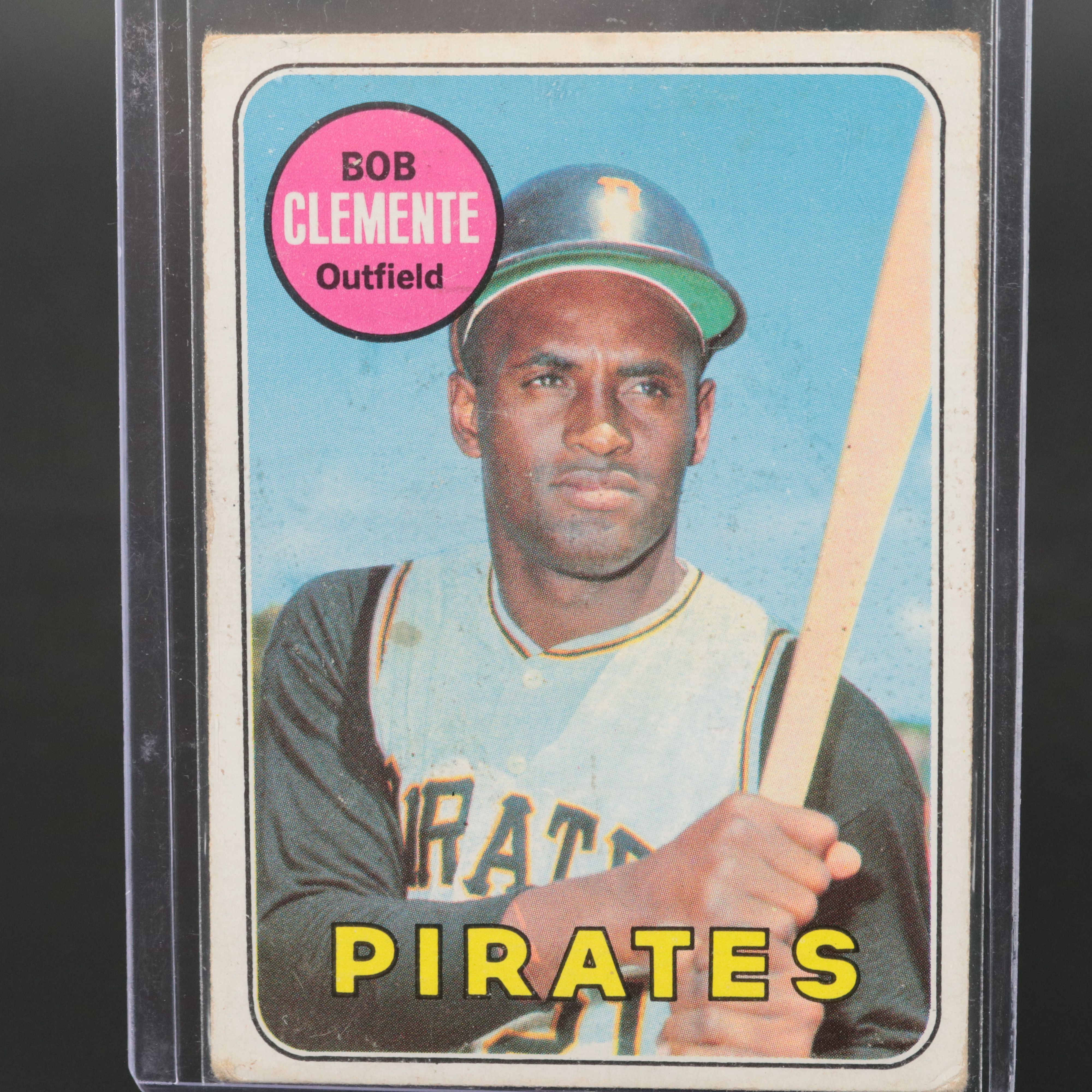 1969 Topps Roberto Clemente Pittsburgh Pirates Baseball Card