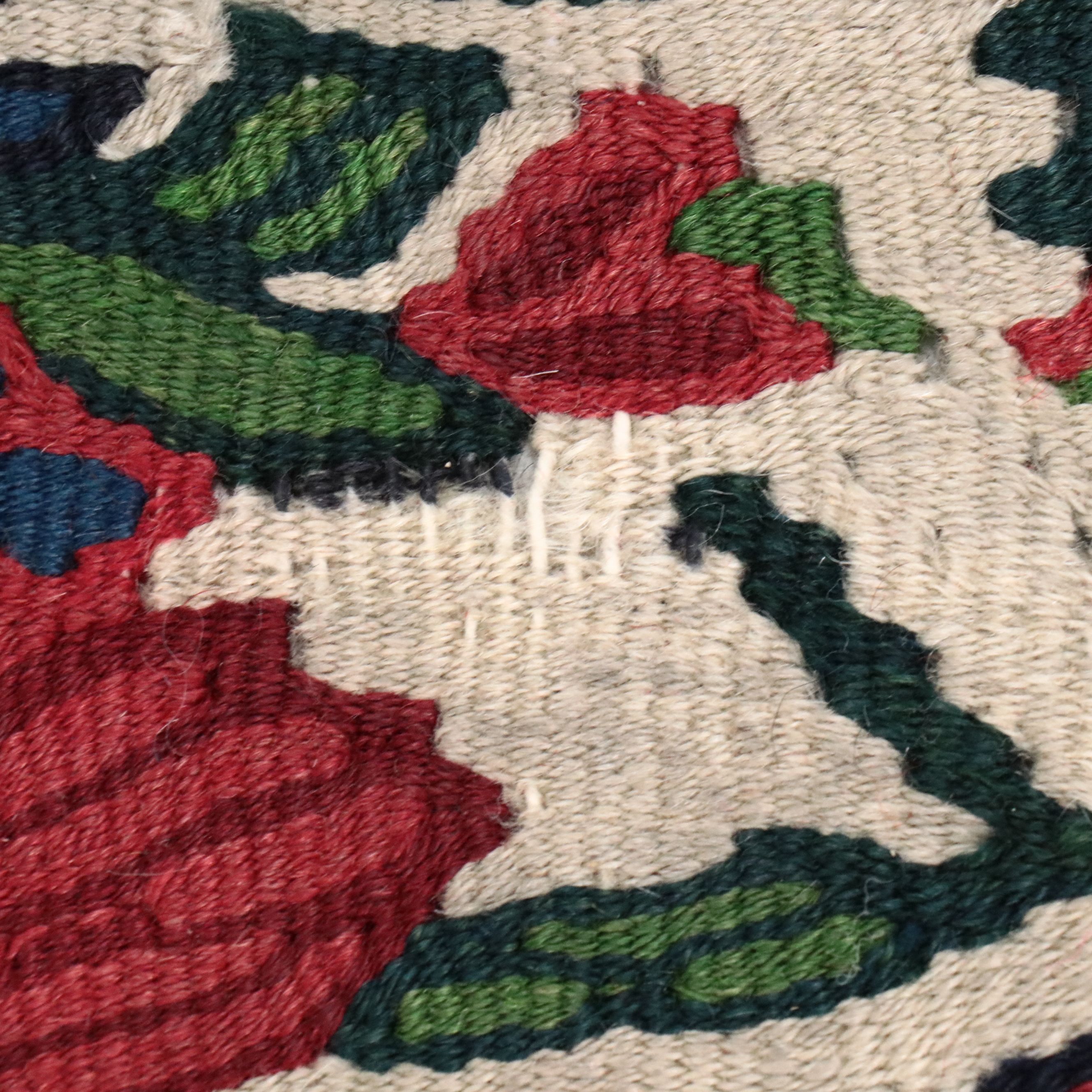 3'8 x 5'8 Handwoven Turkish Karabağ Kilim Area Rug