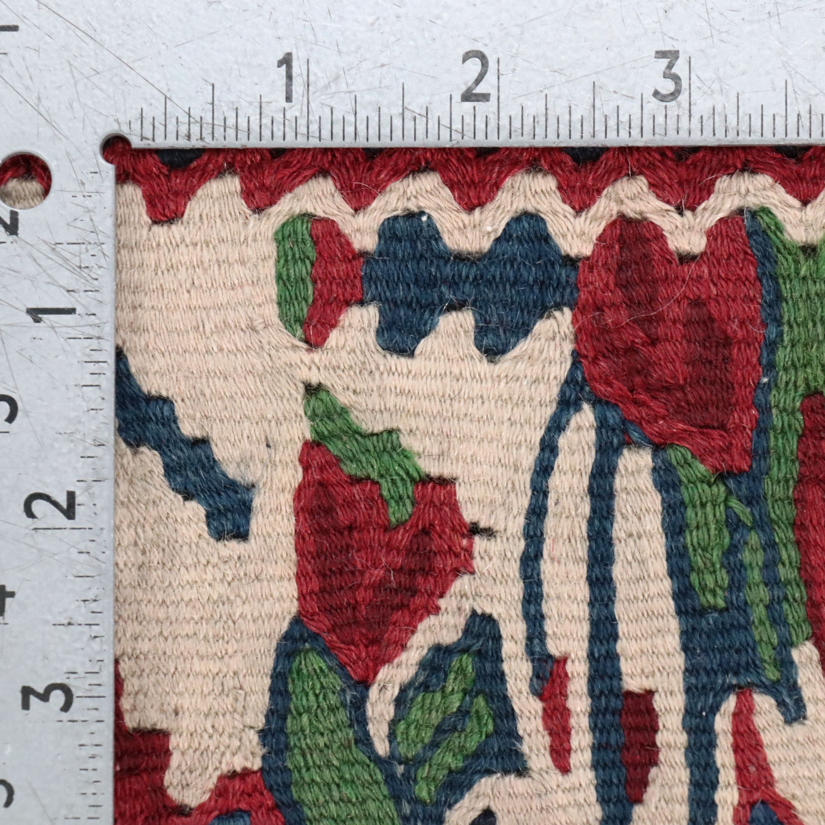 3'8 x 5'8 Handwoven Turkish Karabağ Kilim Area Rug