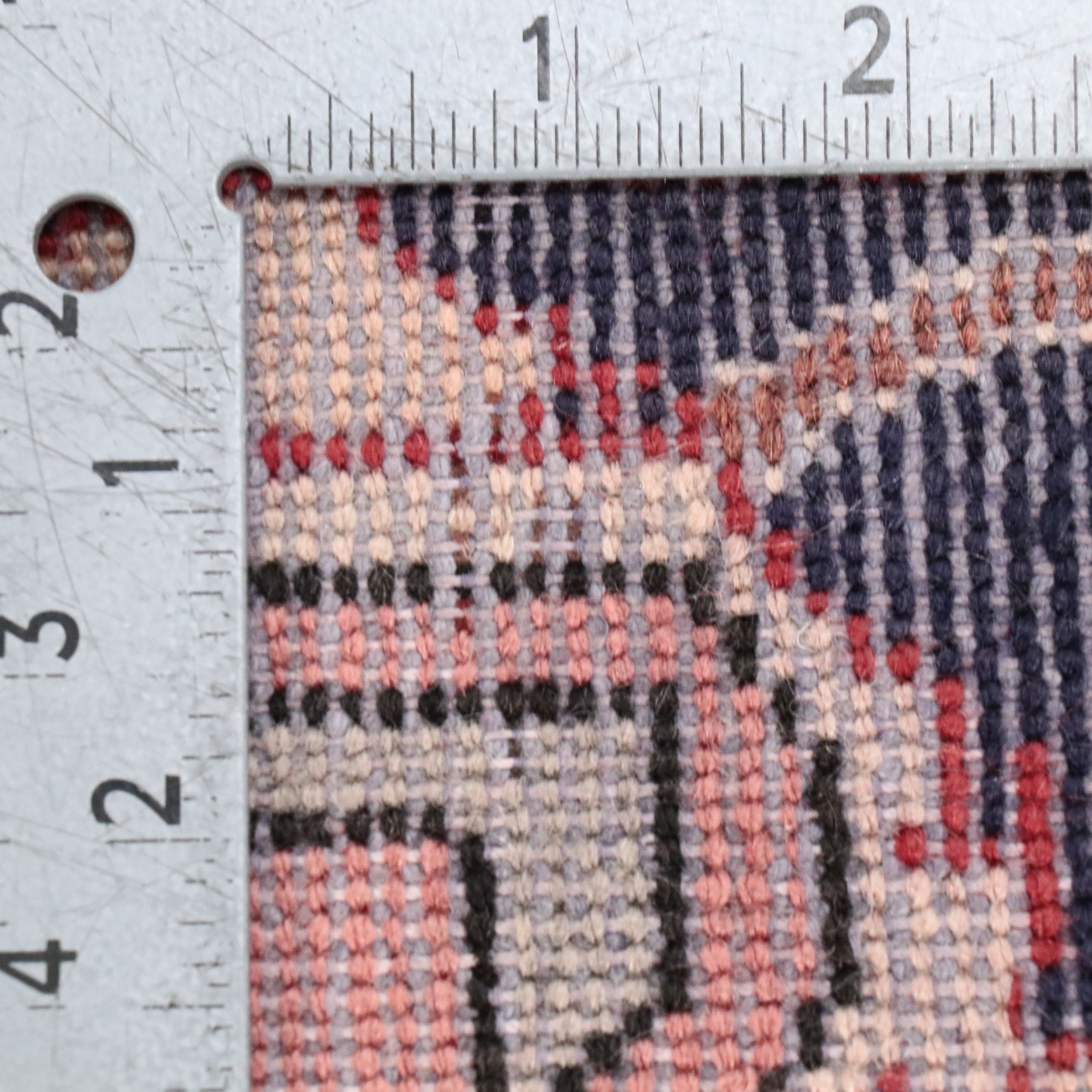 4' x 6'5 Hand-Knotted Persian Hamadan Area Rug