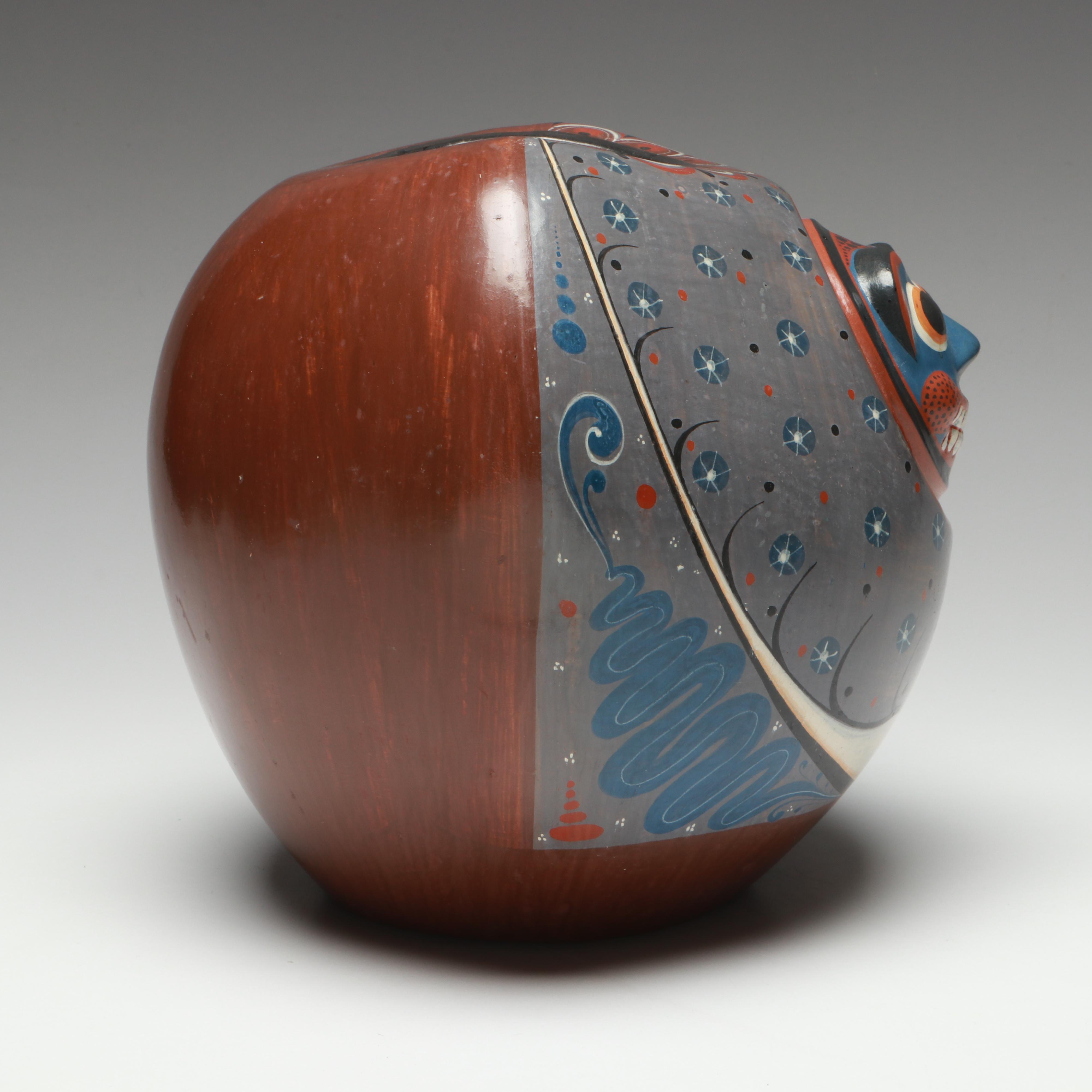 José de Jesús Álvarez Ramírez Tonalá Ware Mexican Folk Art Pottery