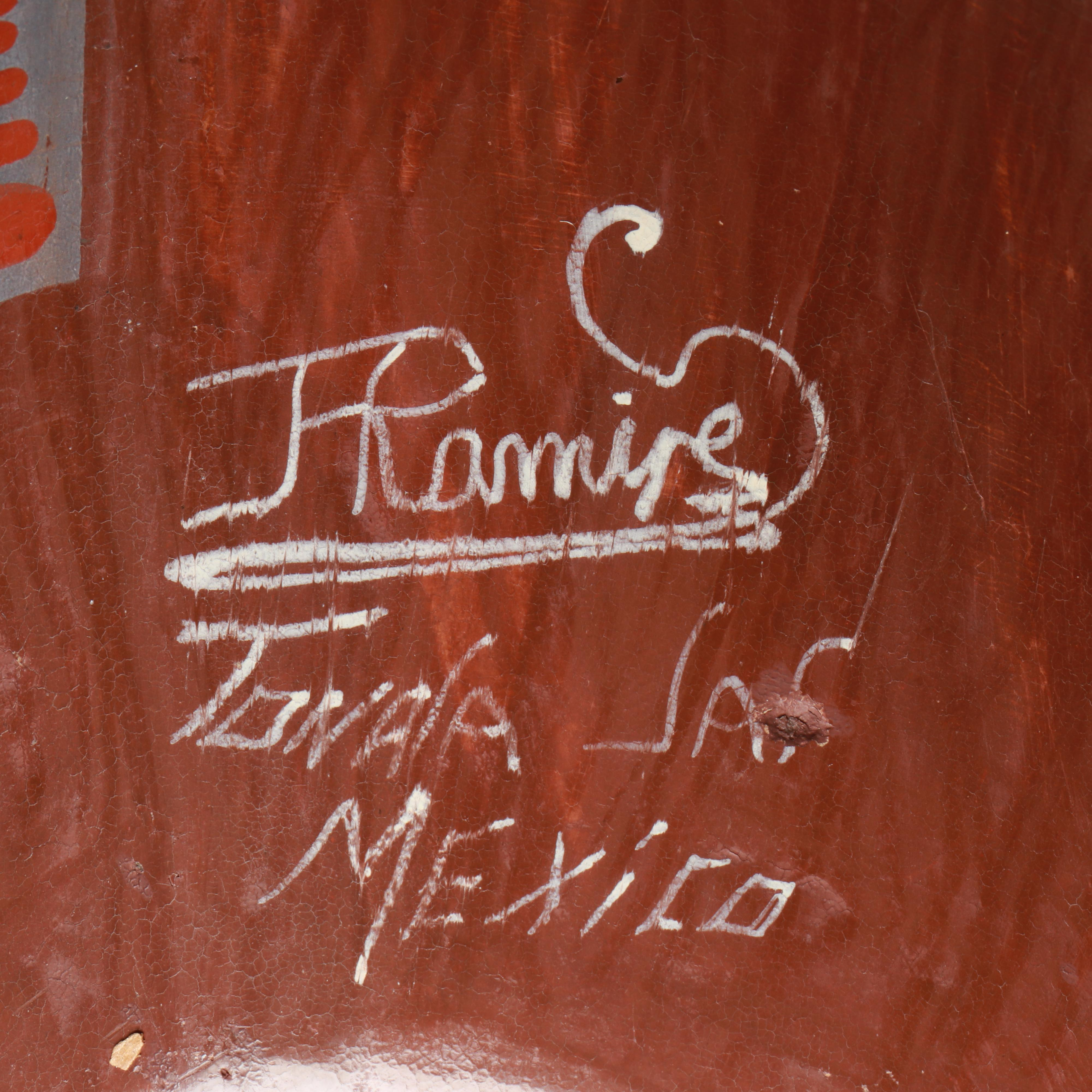 José de Jesús Álvarez Ramírez Tonalá Ware Mexican Folk Art Pottery