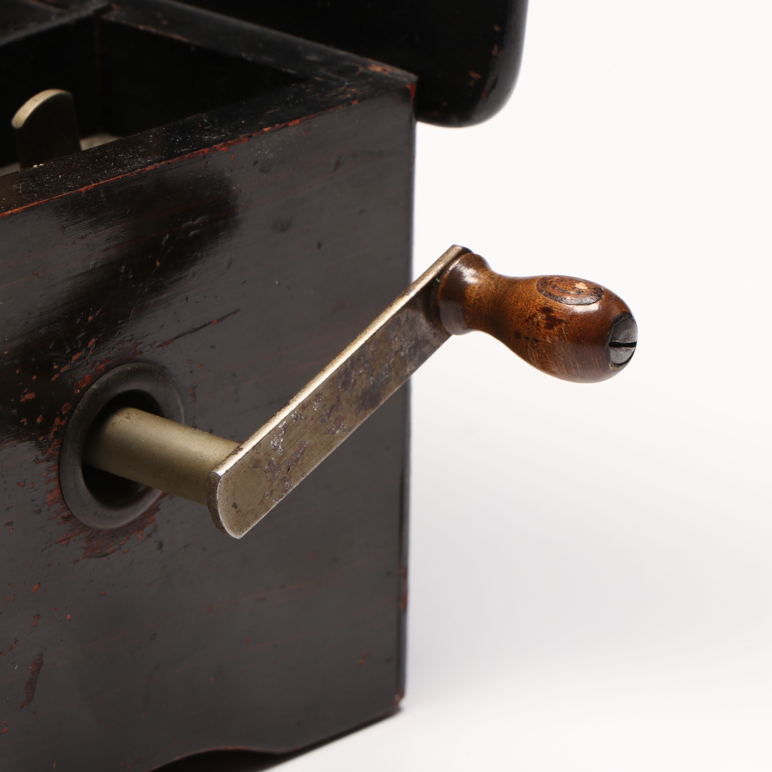Victorian Rosewood Cylindrical Music Box, Late 19th/ Early 20th Century