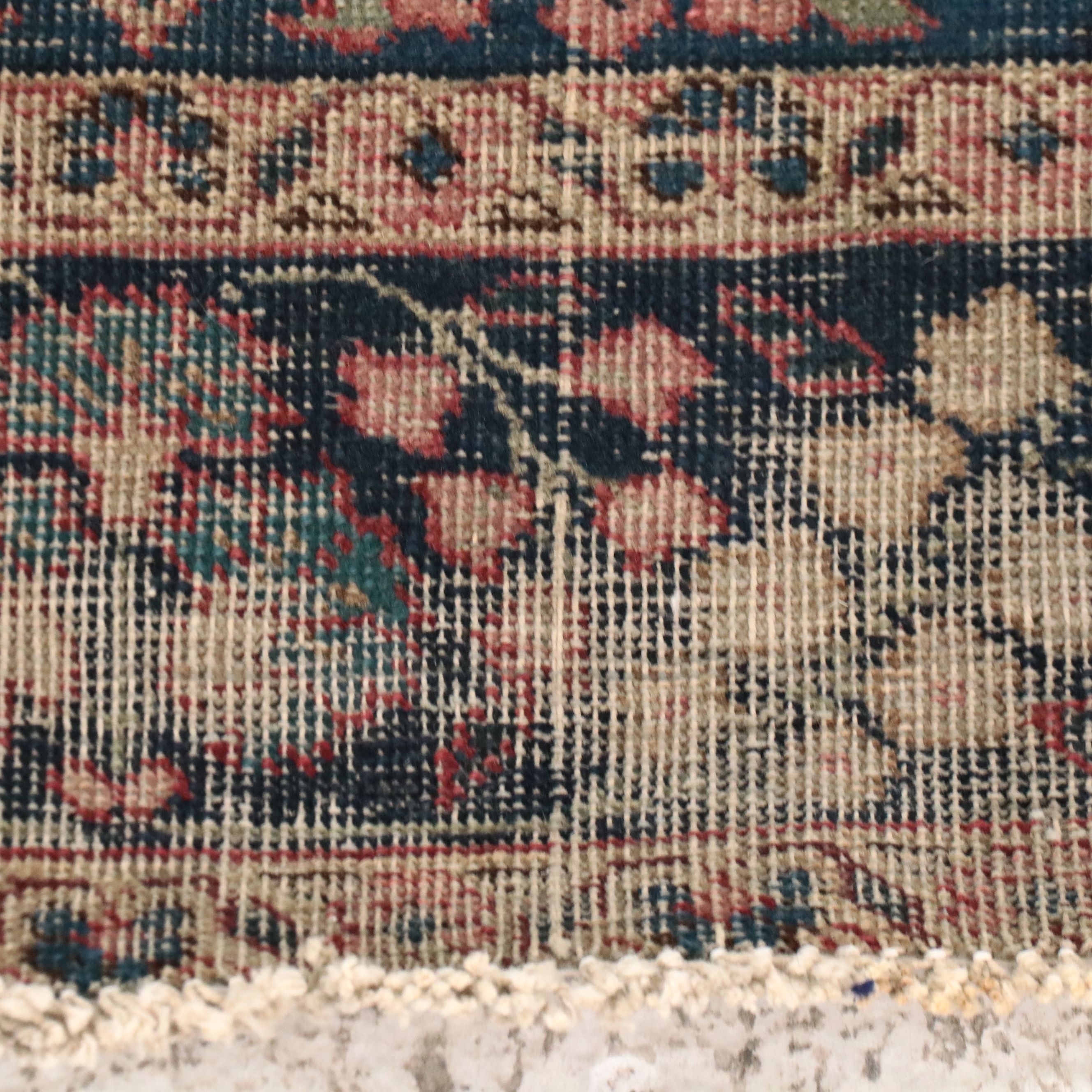 4'4 x 6'2 Hand-Knotted Persian Mashhad Area Rug