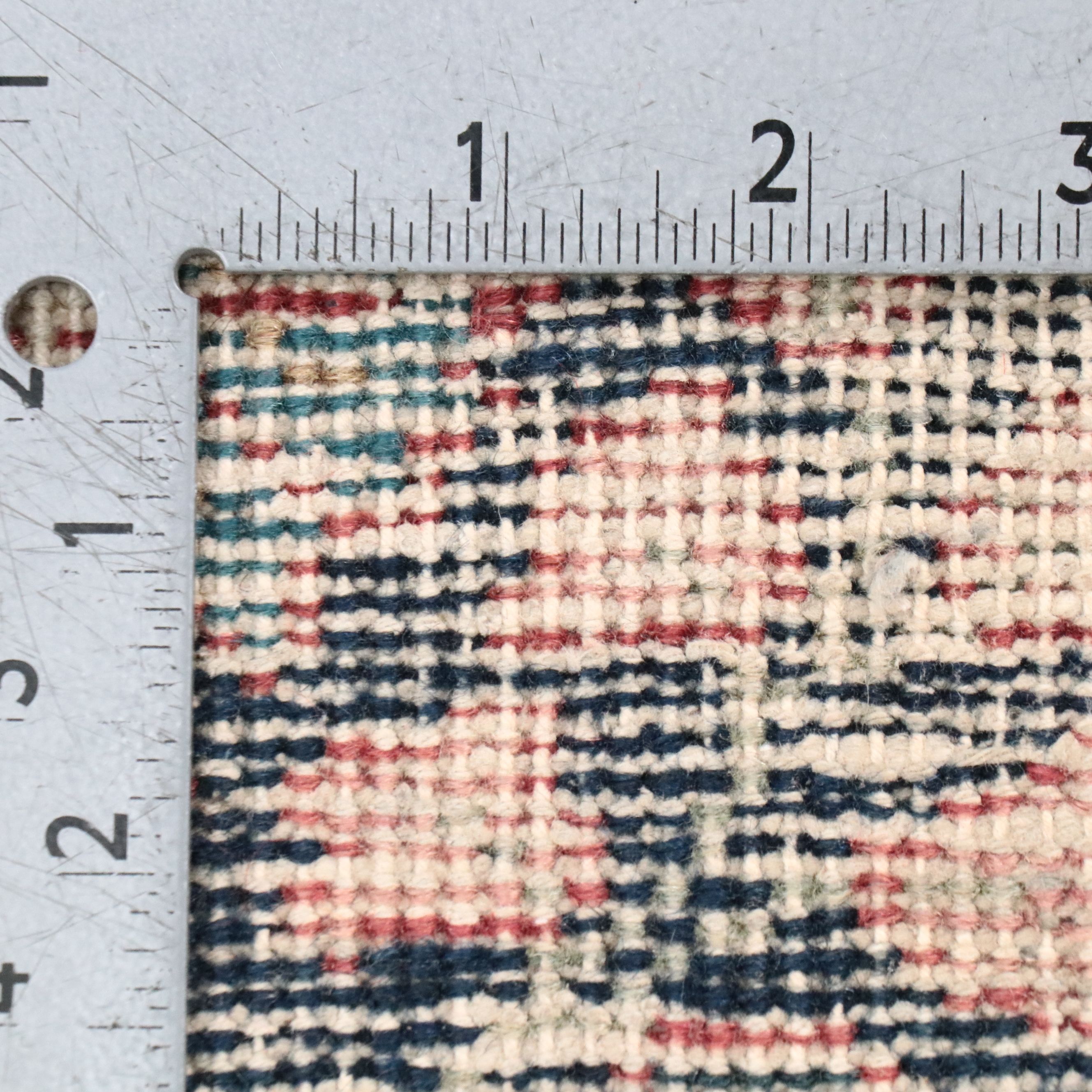 4'4 x 6'2 Hand-Knotted Persian Mashhad Area Rug